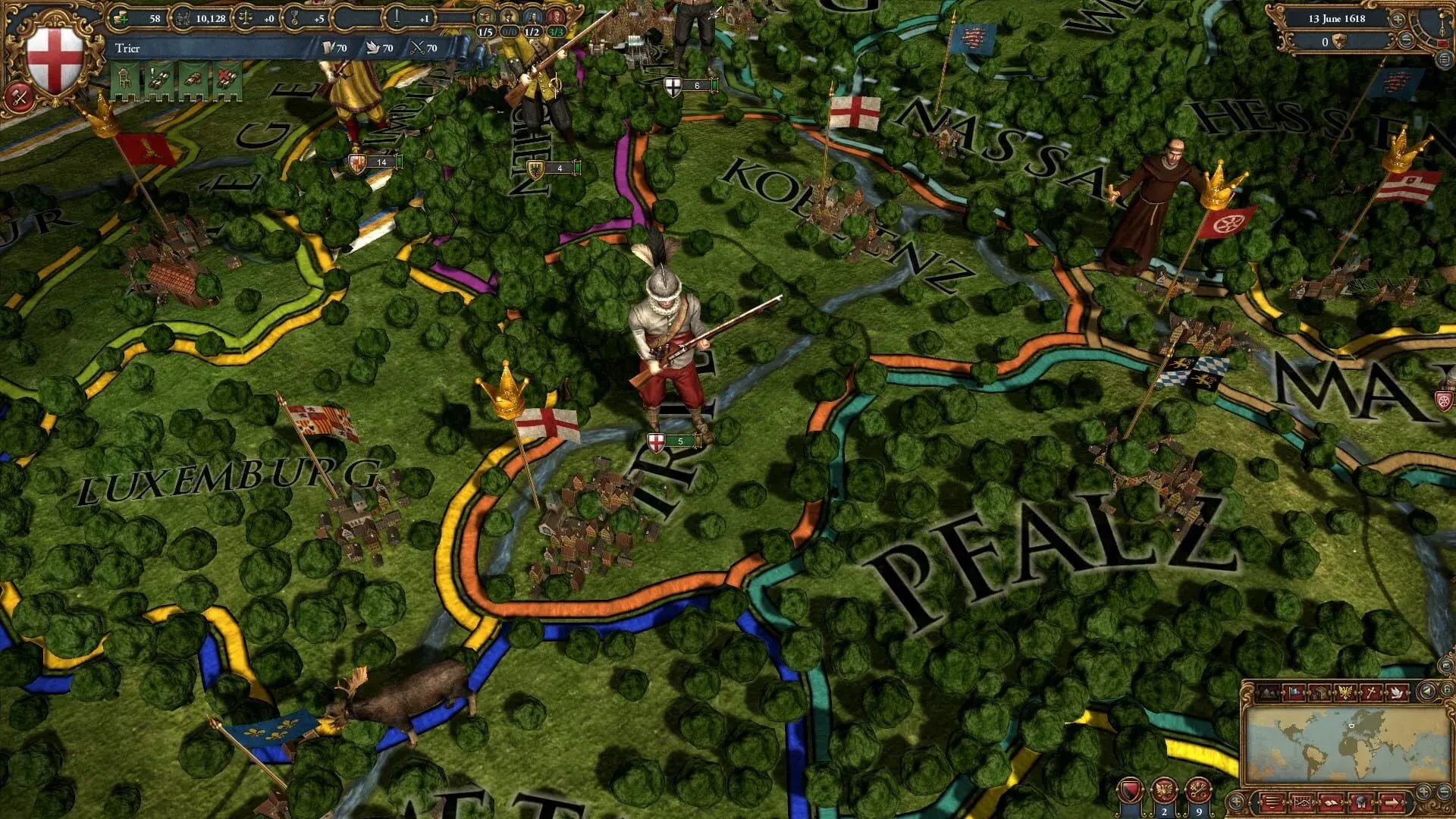 Europa Universalis IV: Catholic League Unit Pack - świat gry, lokacja
