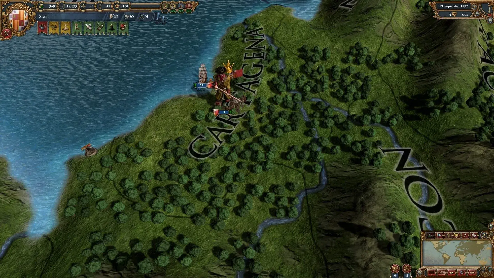 Europa Universalis IV: Conquistadors Unit Pack - gameplay screenshot