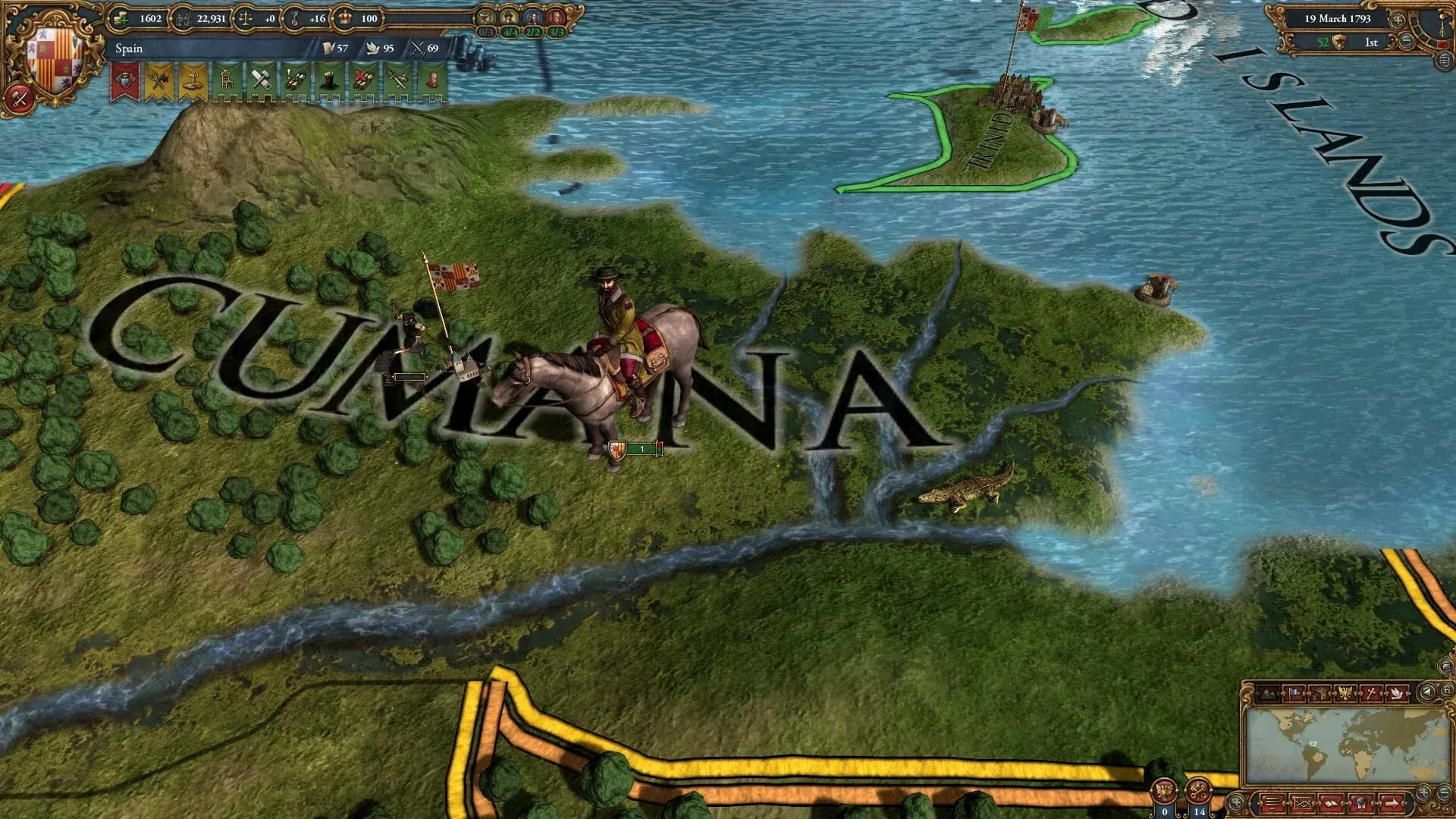 Europa Universalis IV: Conquistadors Unit Pack - świat gry, lokacja