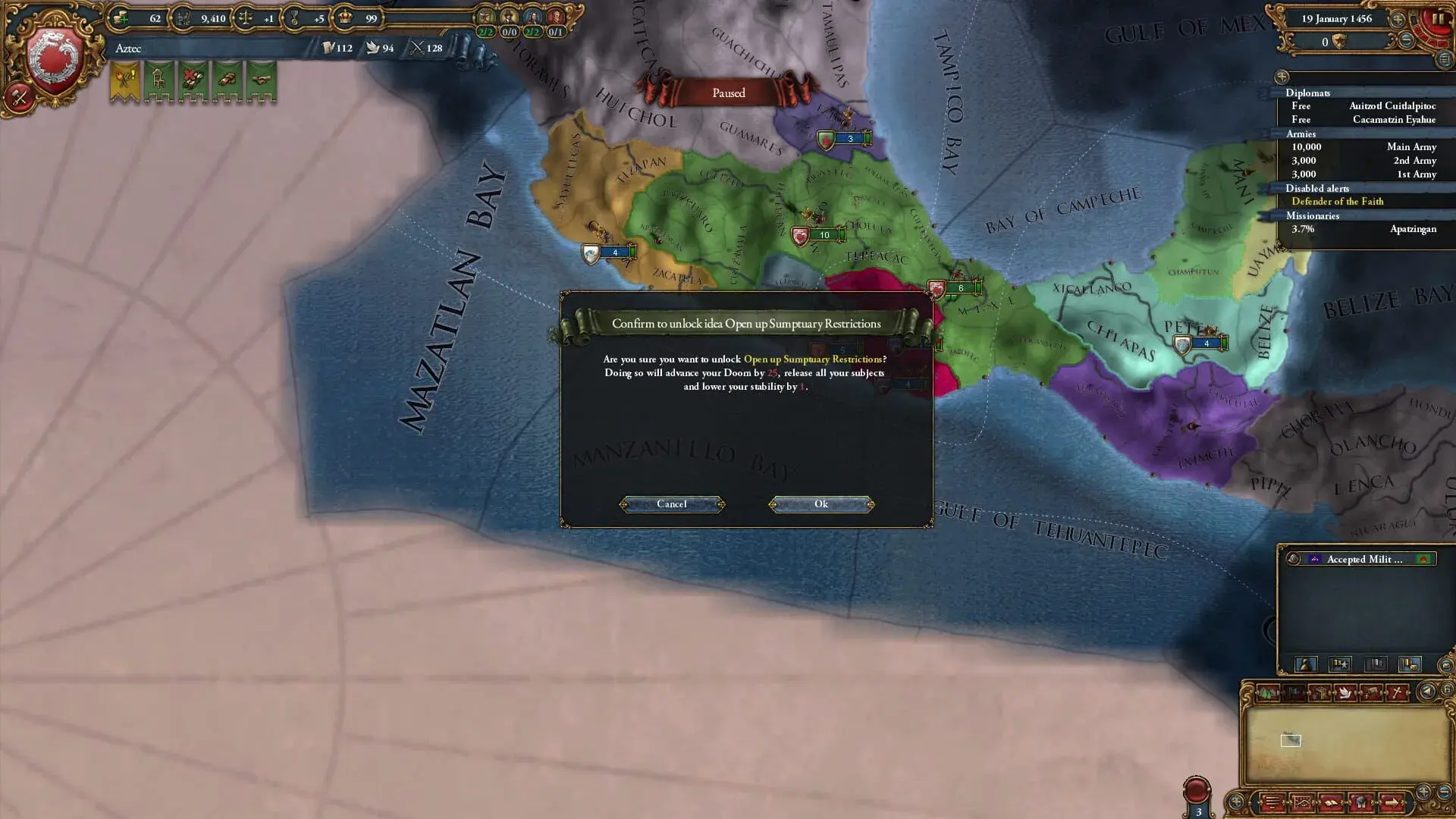 Europa Universalis IV: El Dorado - obrazek z gry