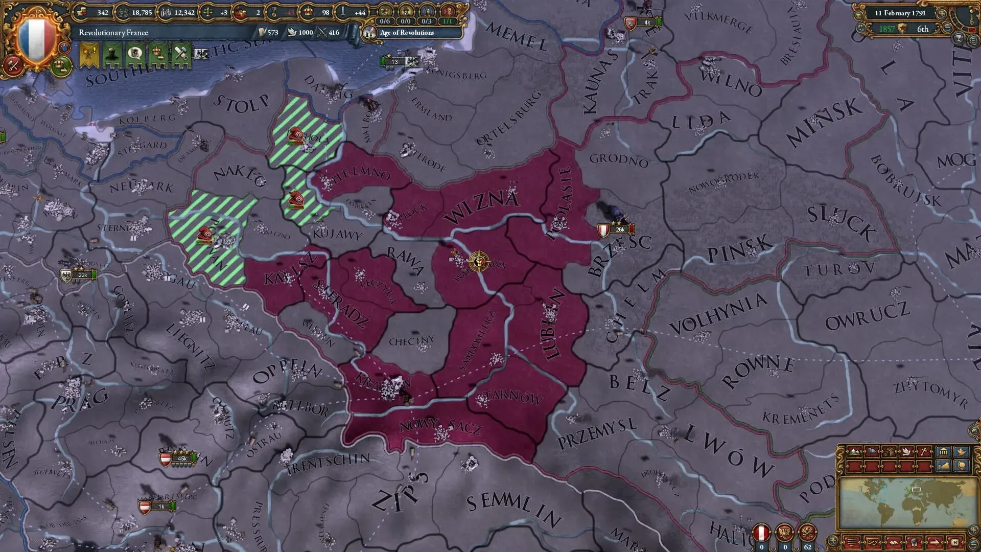 Europa Universalis IV: Emperor - gameplay screenshot