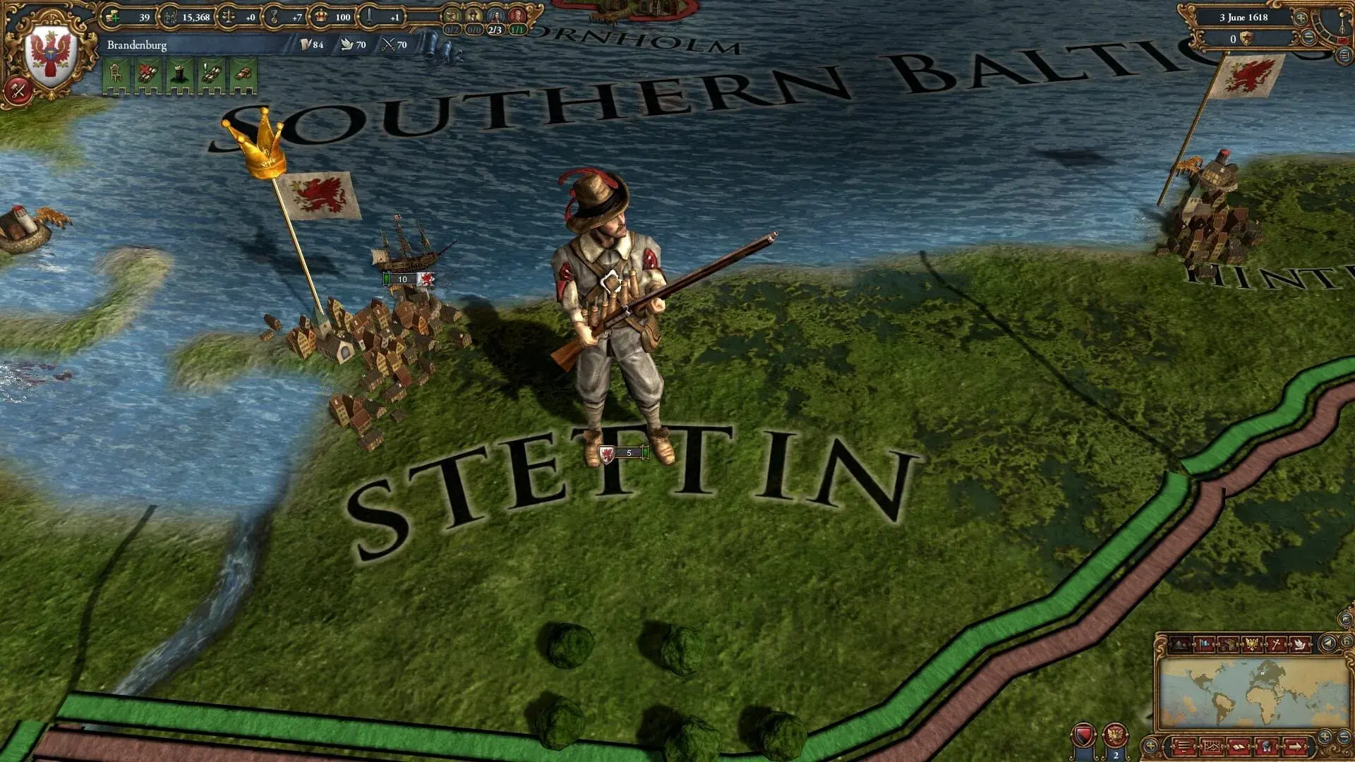 Europa Universalis IV: Evangelical Union Unit Pack - gameplay screenshot