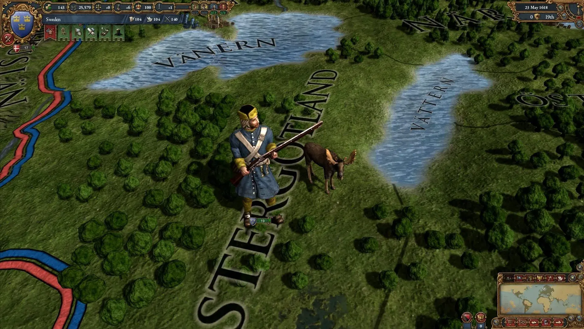 Europa Universalis IV: Evangelical Union Unit Pack - świat gry, lokacja