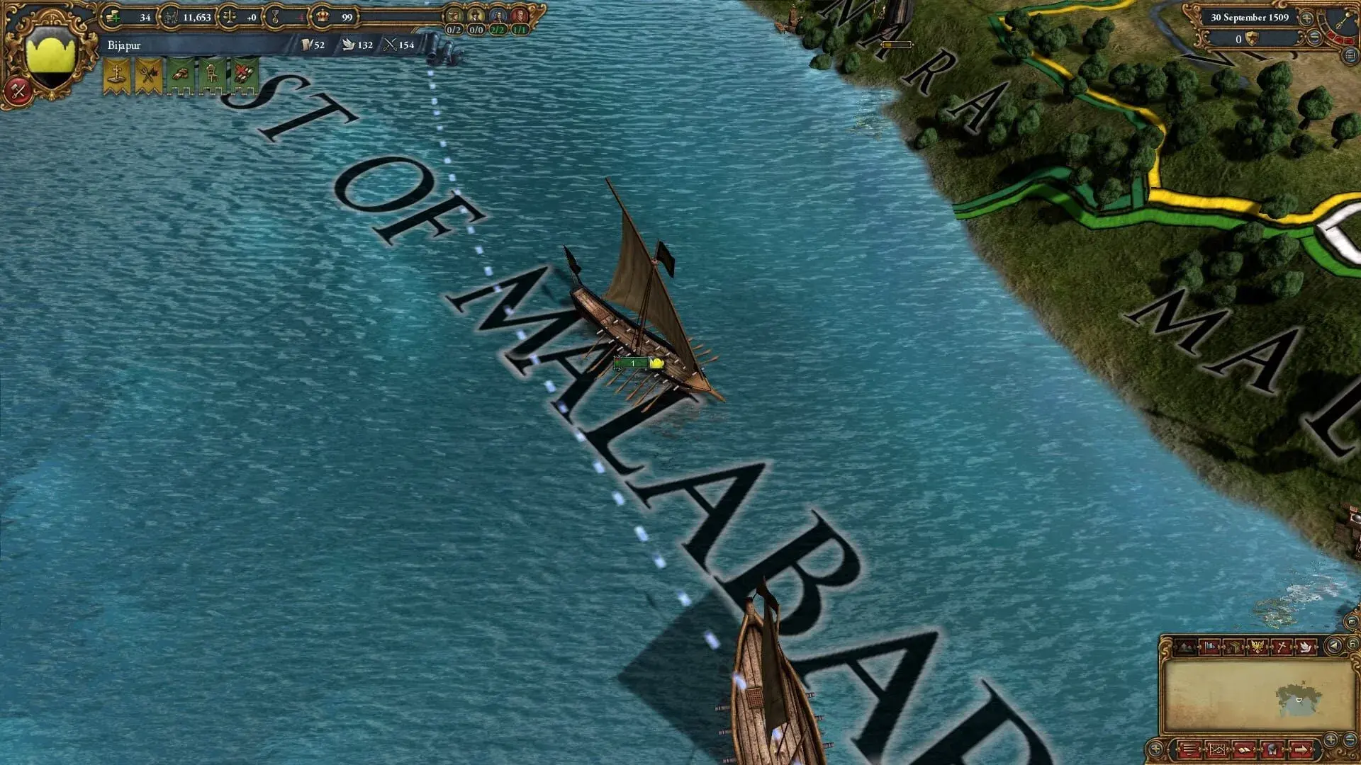 Europa Universalis IV: Indian Ships Unit Pack - gameplay screenshot