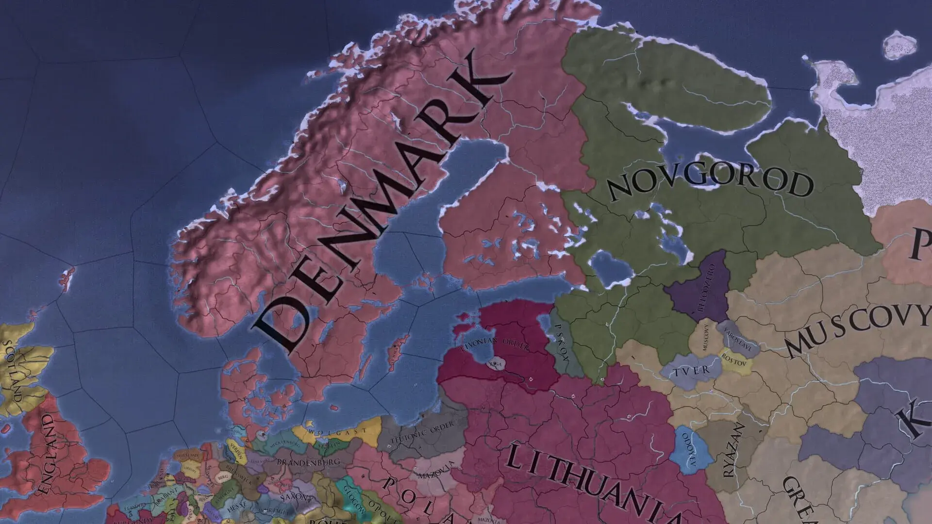 Europa Universalis IV: Lions of the North - akcja w grze
