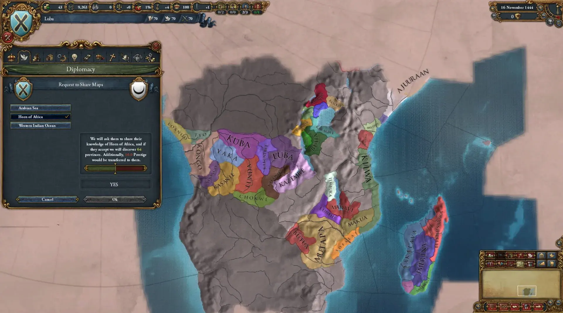 Europa Universalis IV: Mare Nostrum - gameplay screenshot