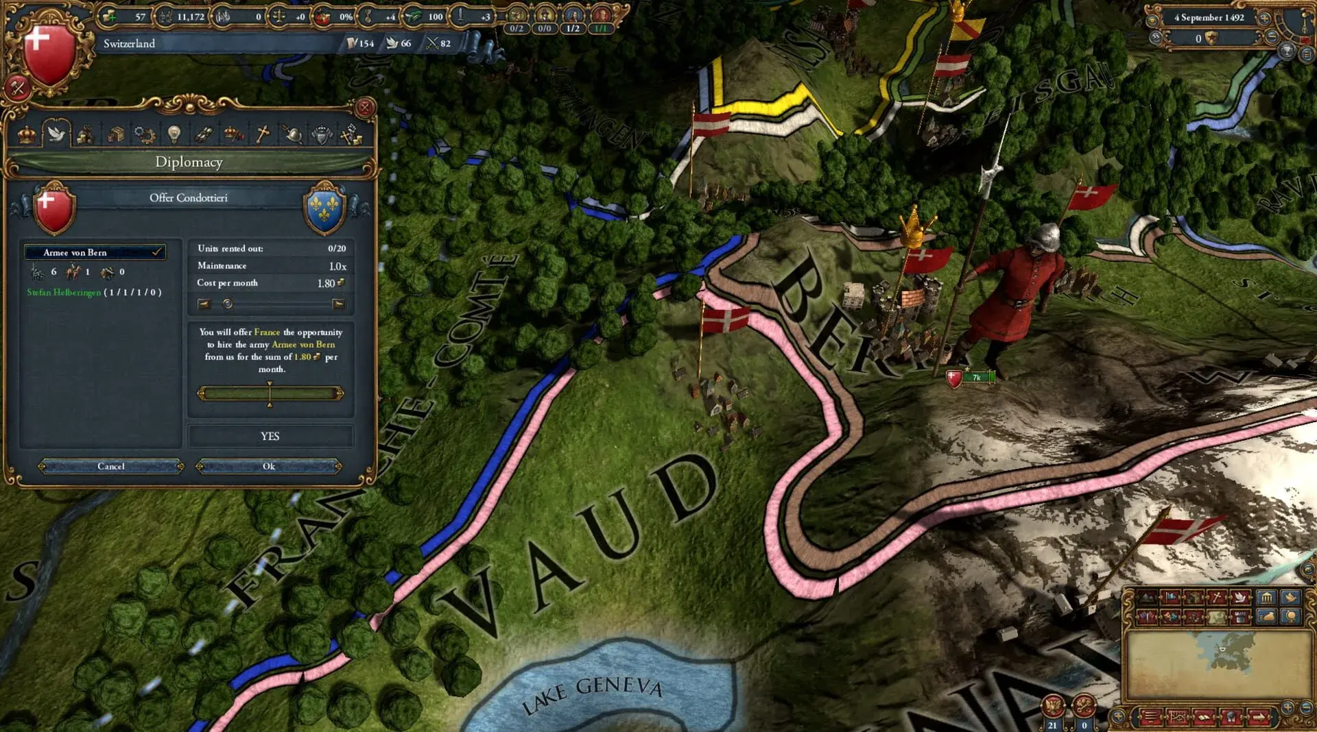 Europa Universalis IV: Mare Nostrum - akcja w grze