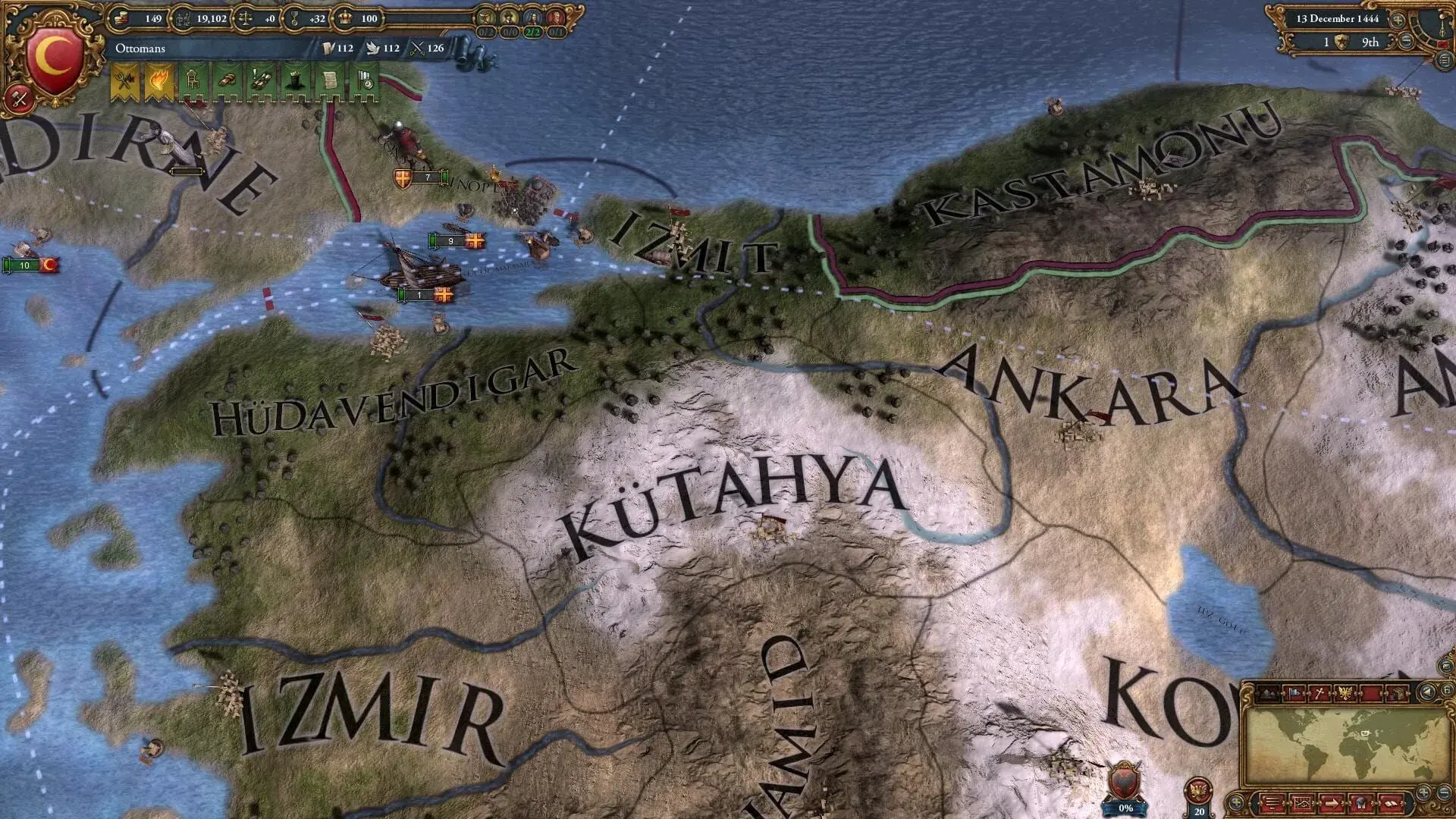 Europa Universalis IV: National Monuments II - świat gry, lokacja