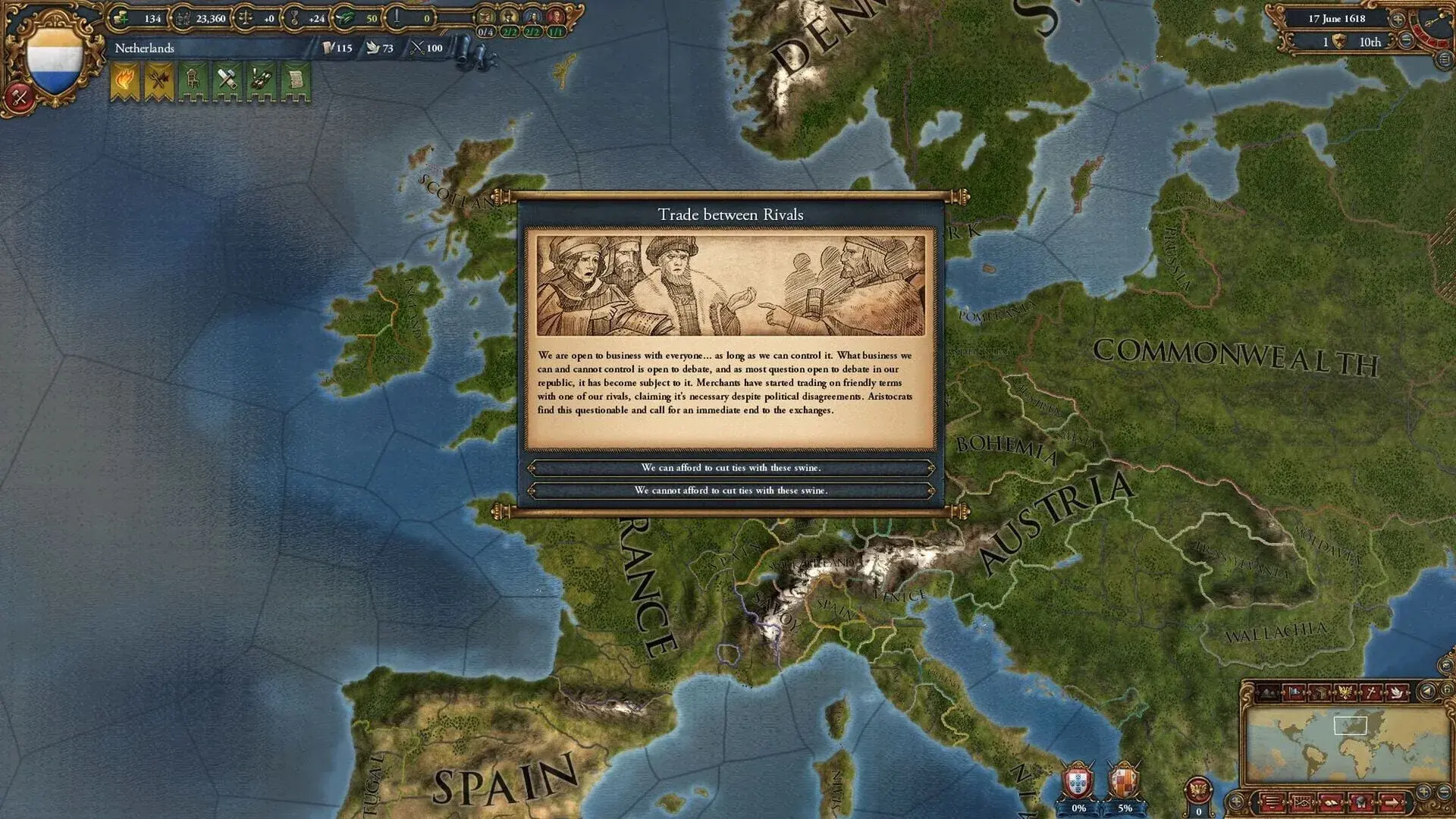 Europa Universalis IV: Res Publica - świat gry, lokacja