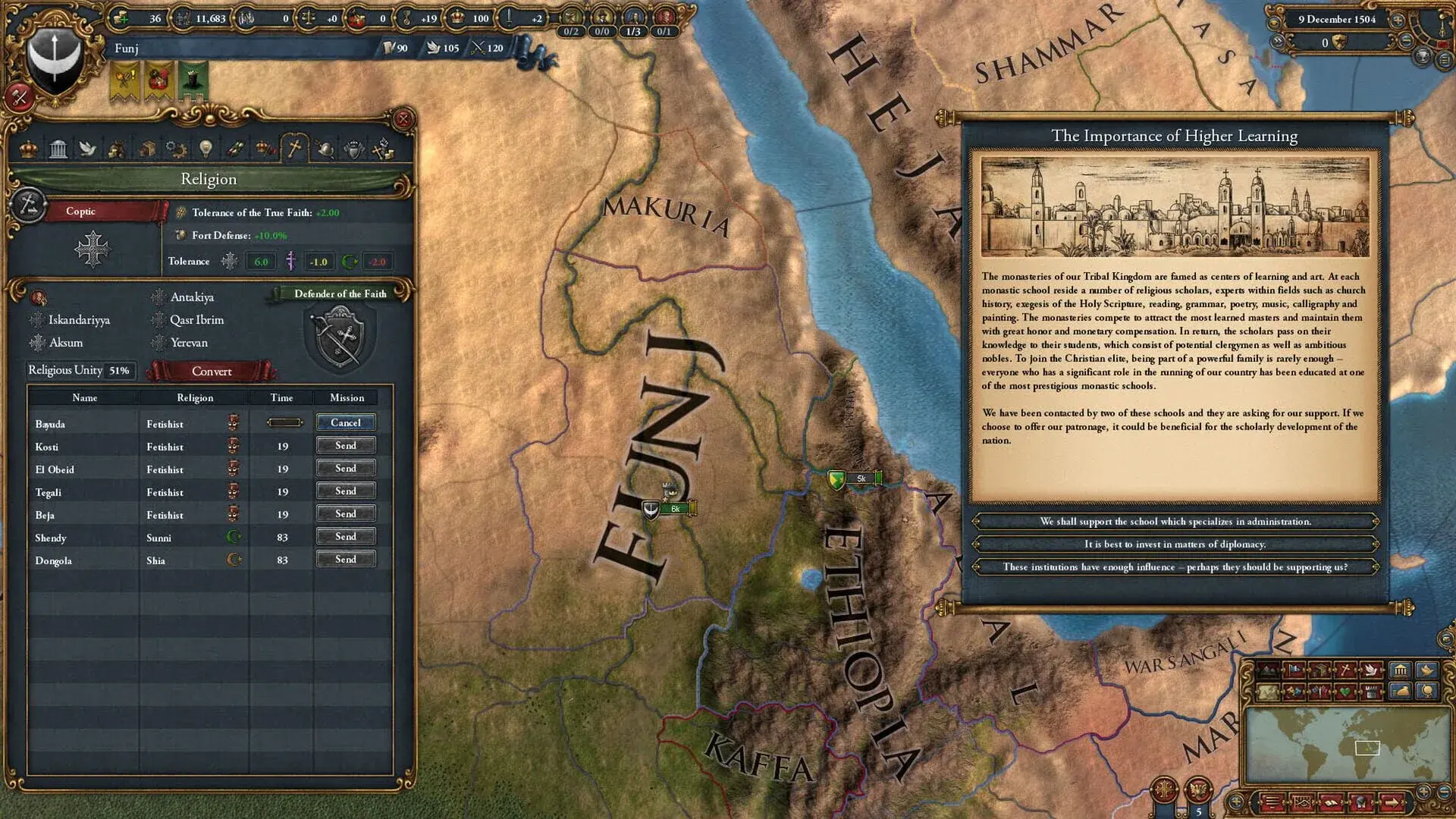 Europa Universalis IV: Rights of Man - główny screenshot z gry