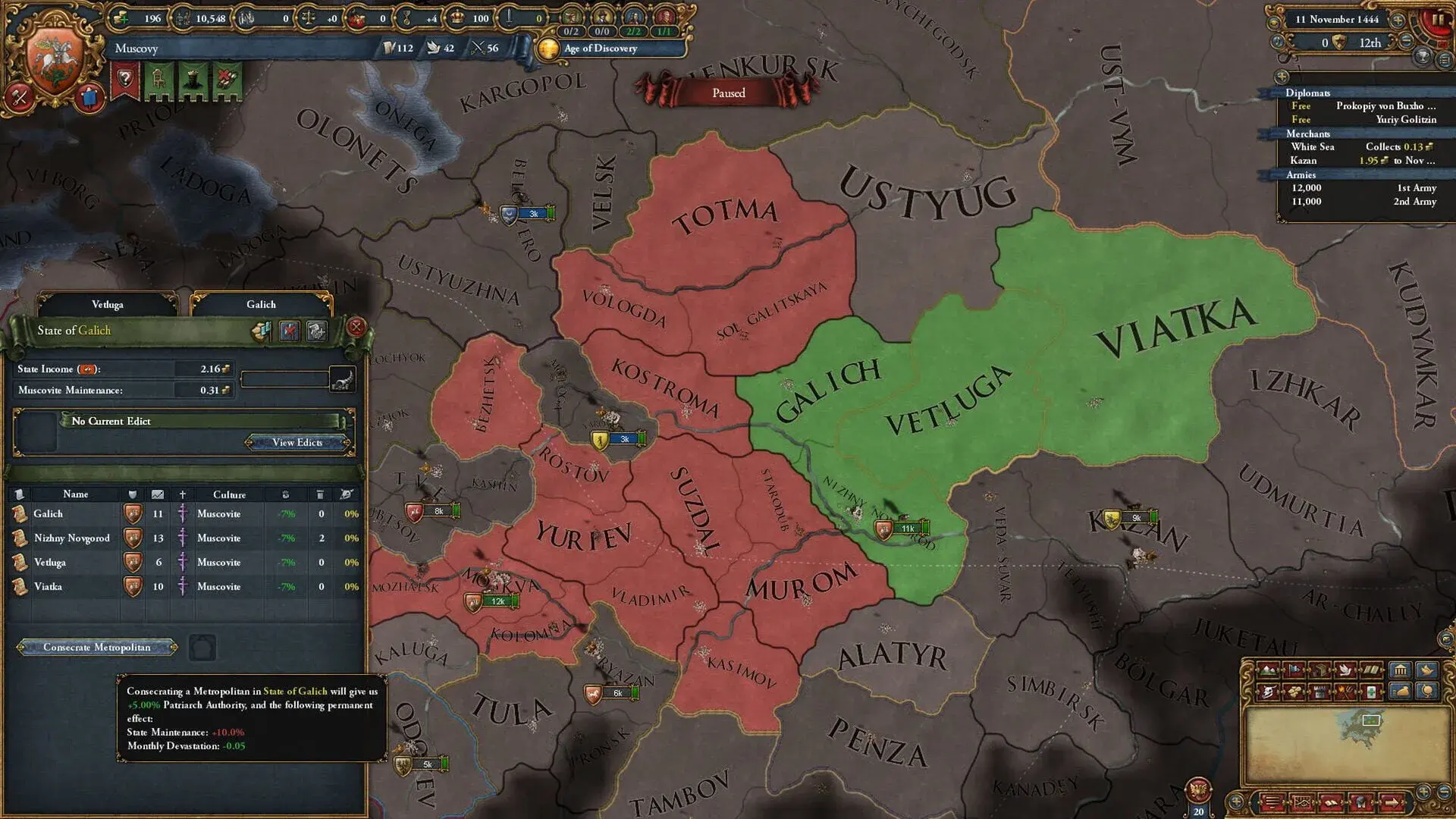 Europa Universalis IV: Third Rome - świat gry, lokacja