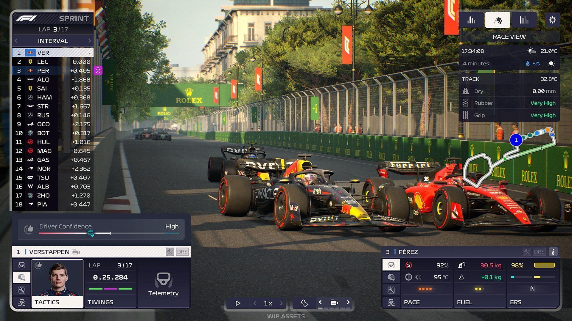 F1 Manager 2023 - świat gry, lokacja