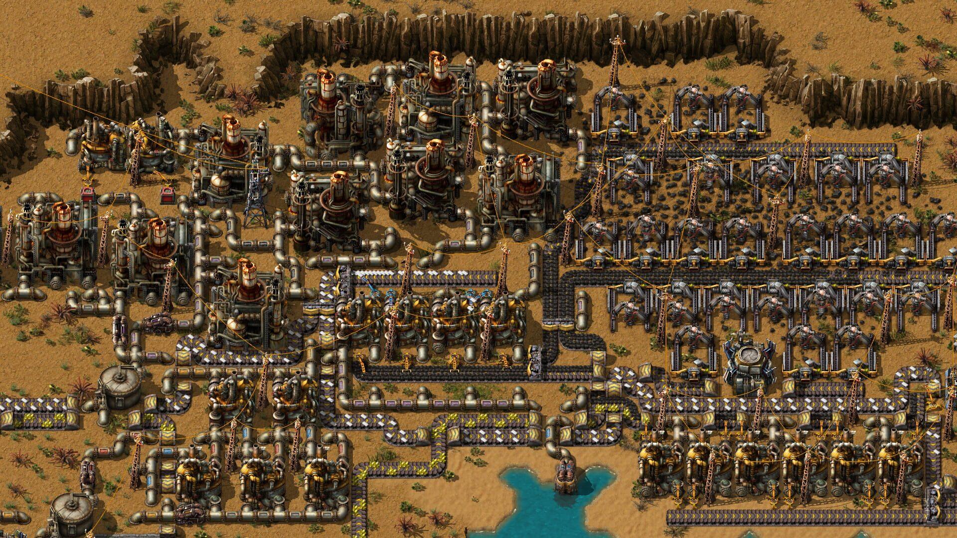 Factorio - główny screenshot z gry