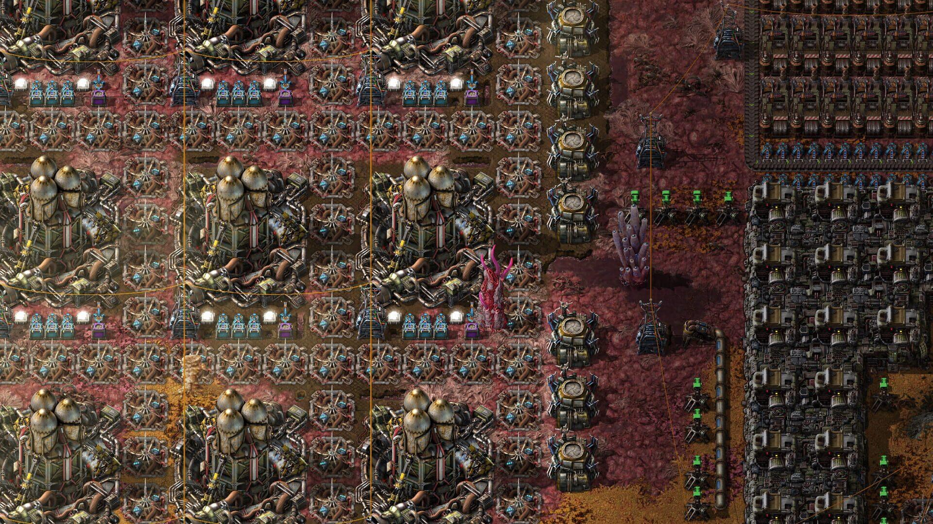 Factorio: Space Age - akcja w grze