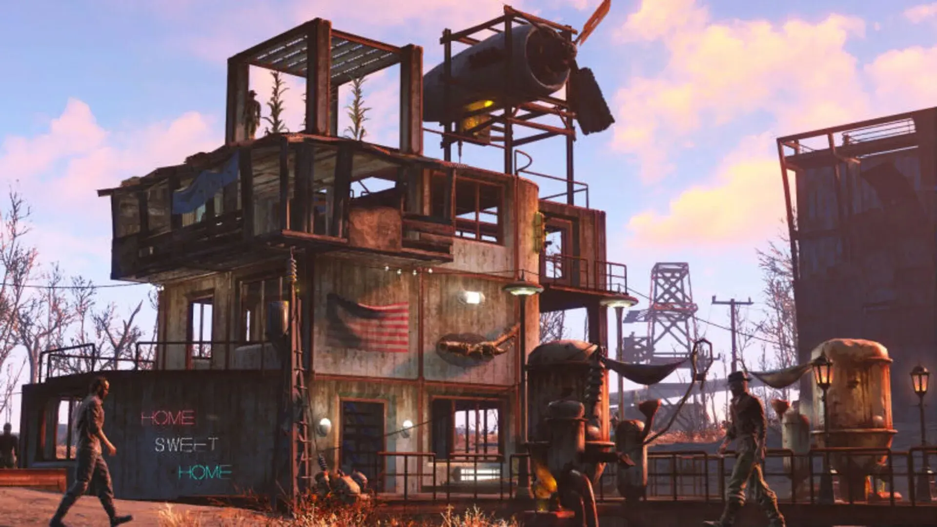 Fallout 4: Wasteland Workshop - świat gry, lokacja