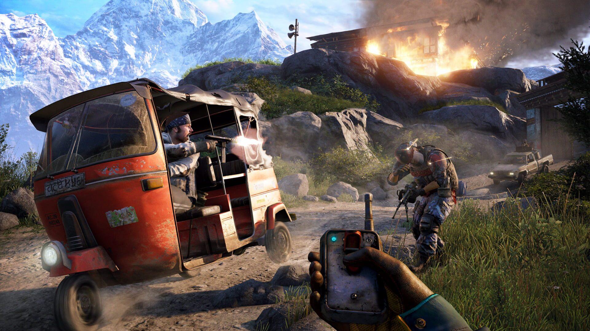 Far Cry 4 - główny screenshot z gry