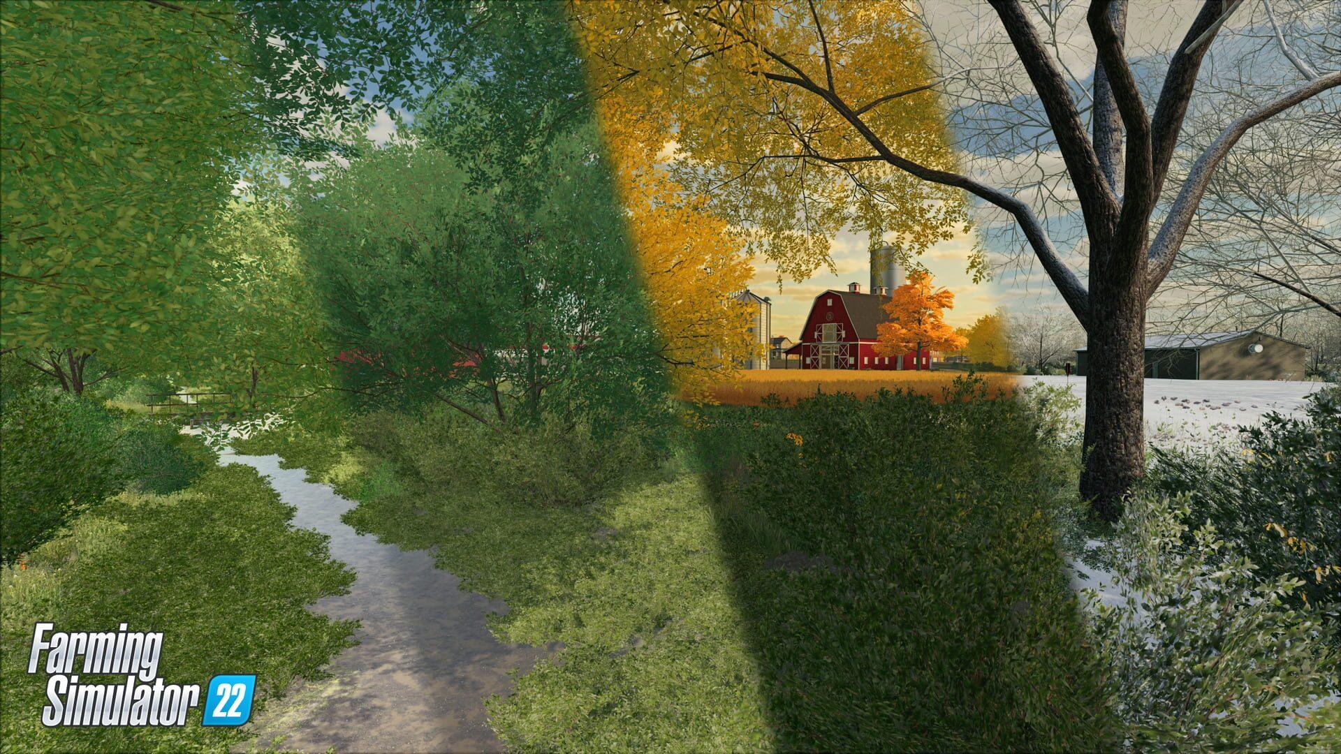 Farming Simulator 22 - główny screenshot z gry