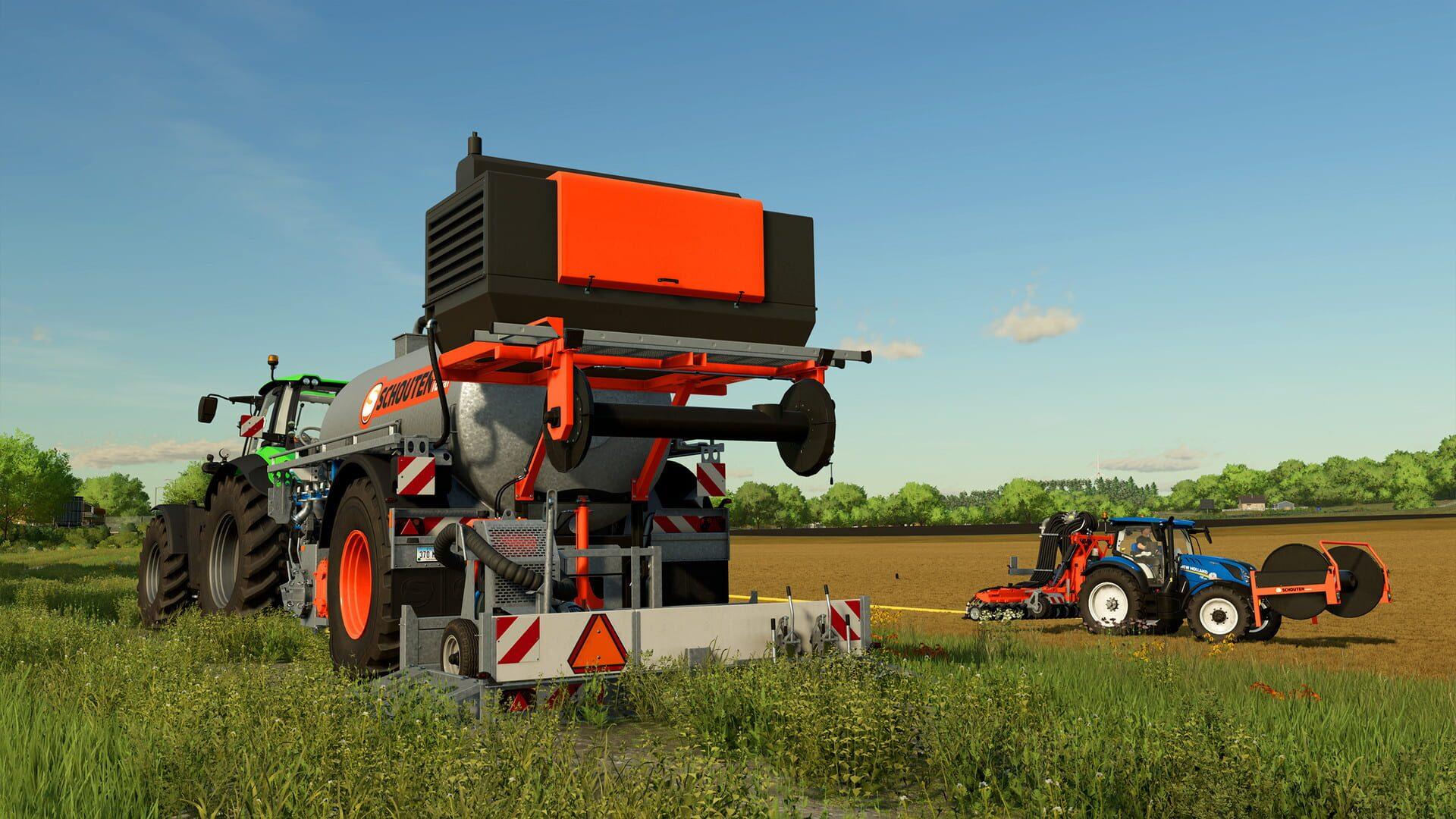 Farming Simulator 22: Pumps n' Hoses Pack - akcja w grze