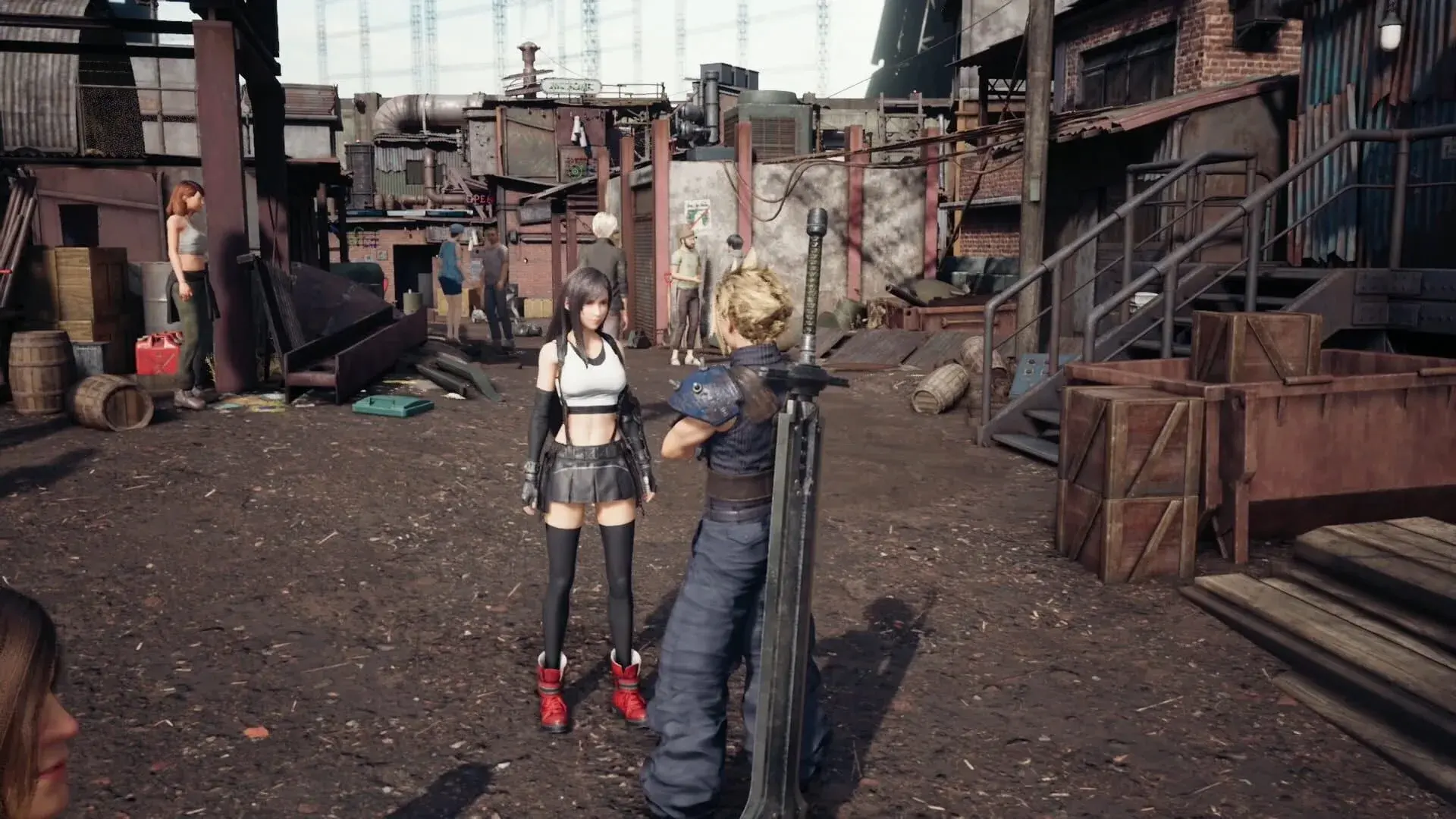 Final Fantasy VII Remake: Deluxe Edition (Xbox Series & PC) - główny screenshot z gry
