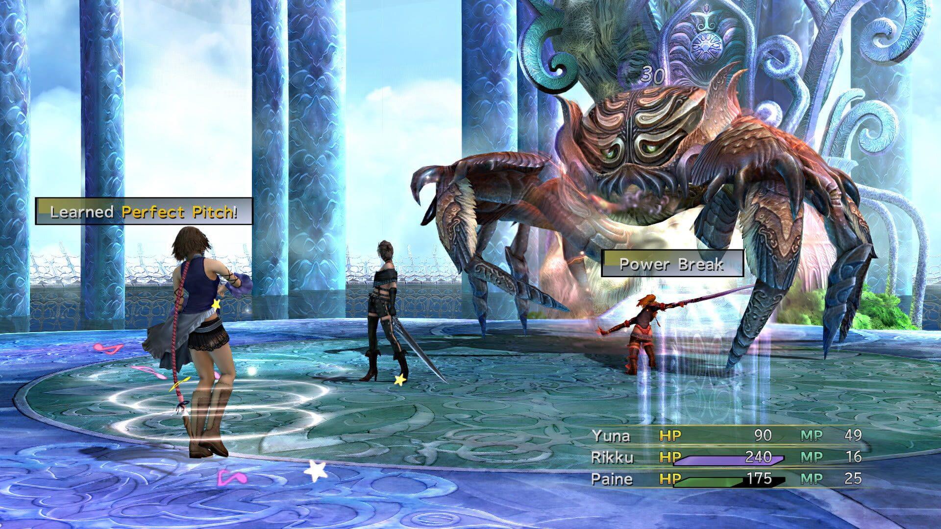 Final Fantasy X/X-2 HD Remaster - akcja w grze