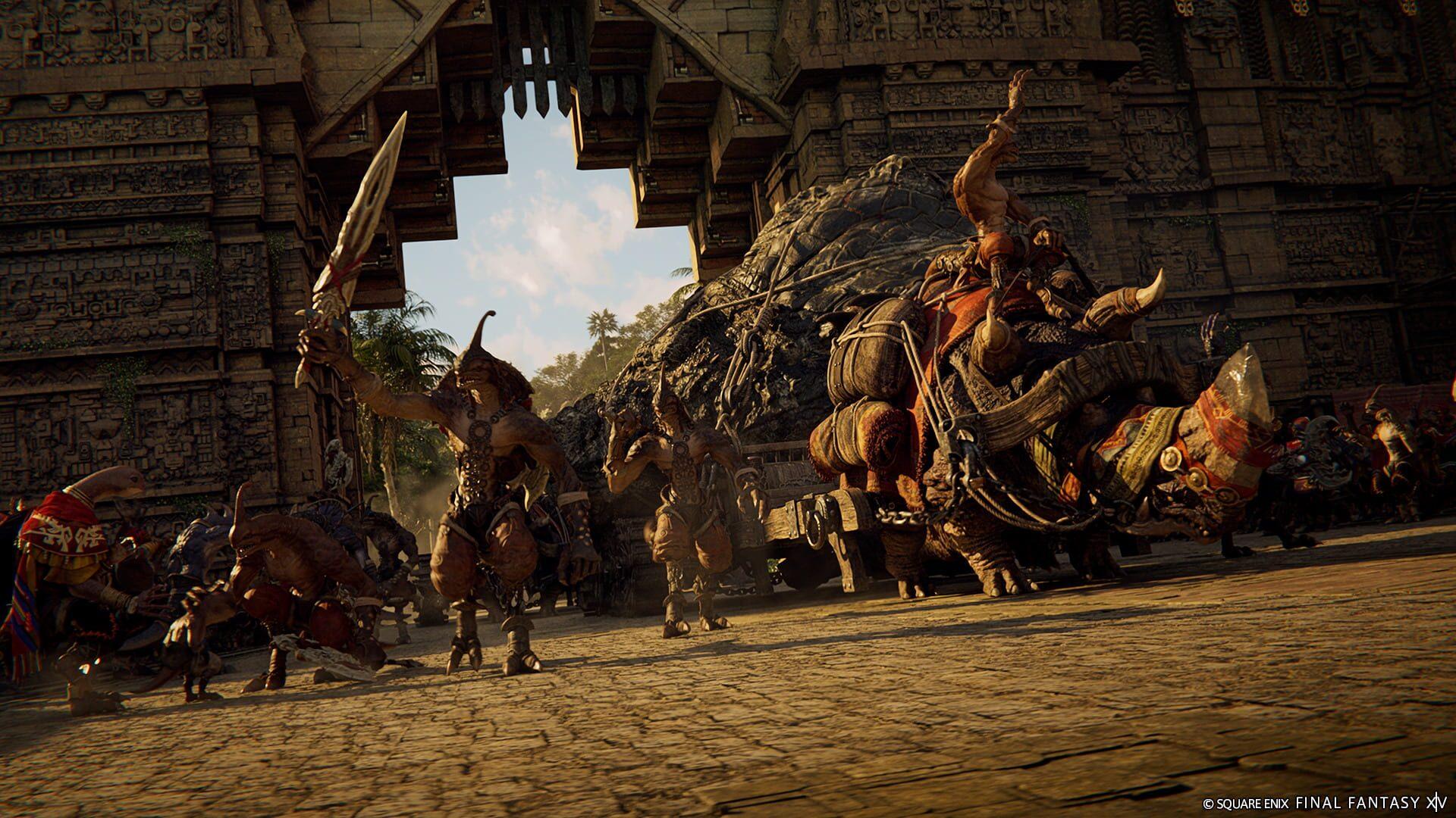 Final Fantasy XIV: Dawntrail - gameplay screenshot