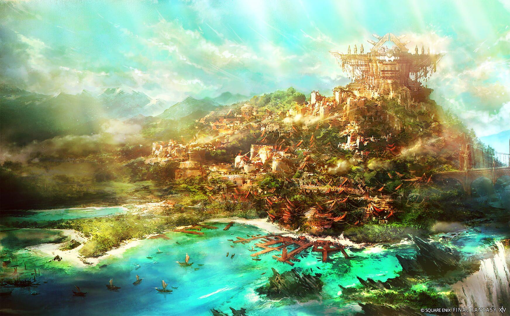Final Fantasy XIV: Dawntrail - świat gry, lokacja