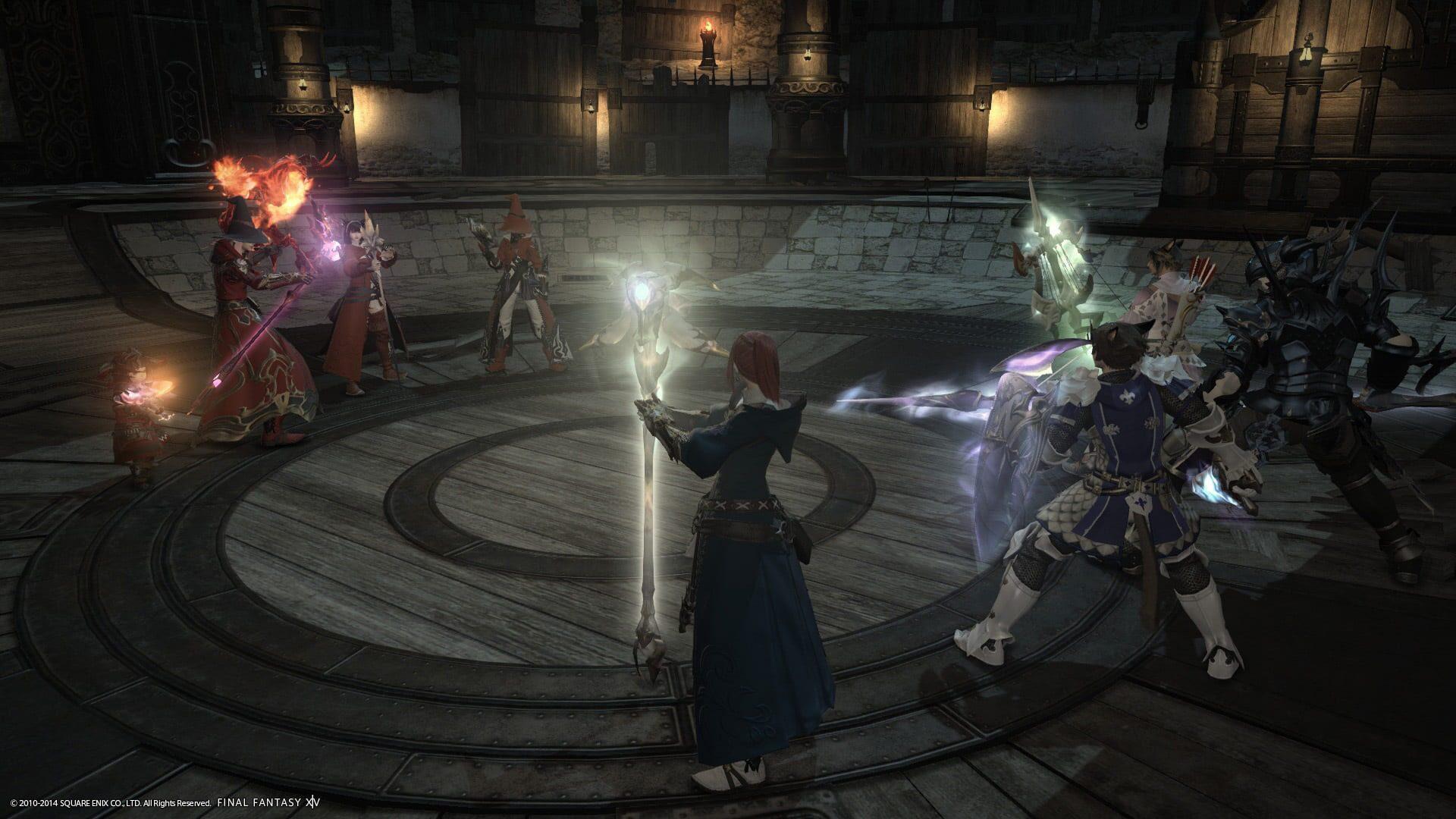 Final Fantasy XIV Online - akcja w grze