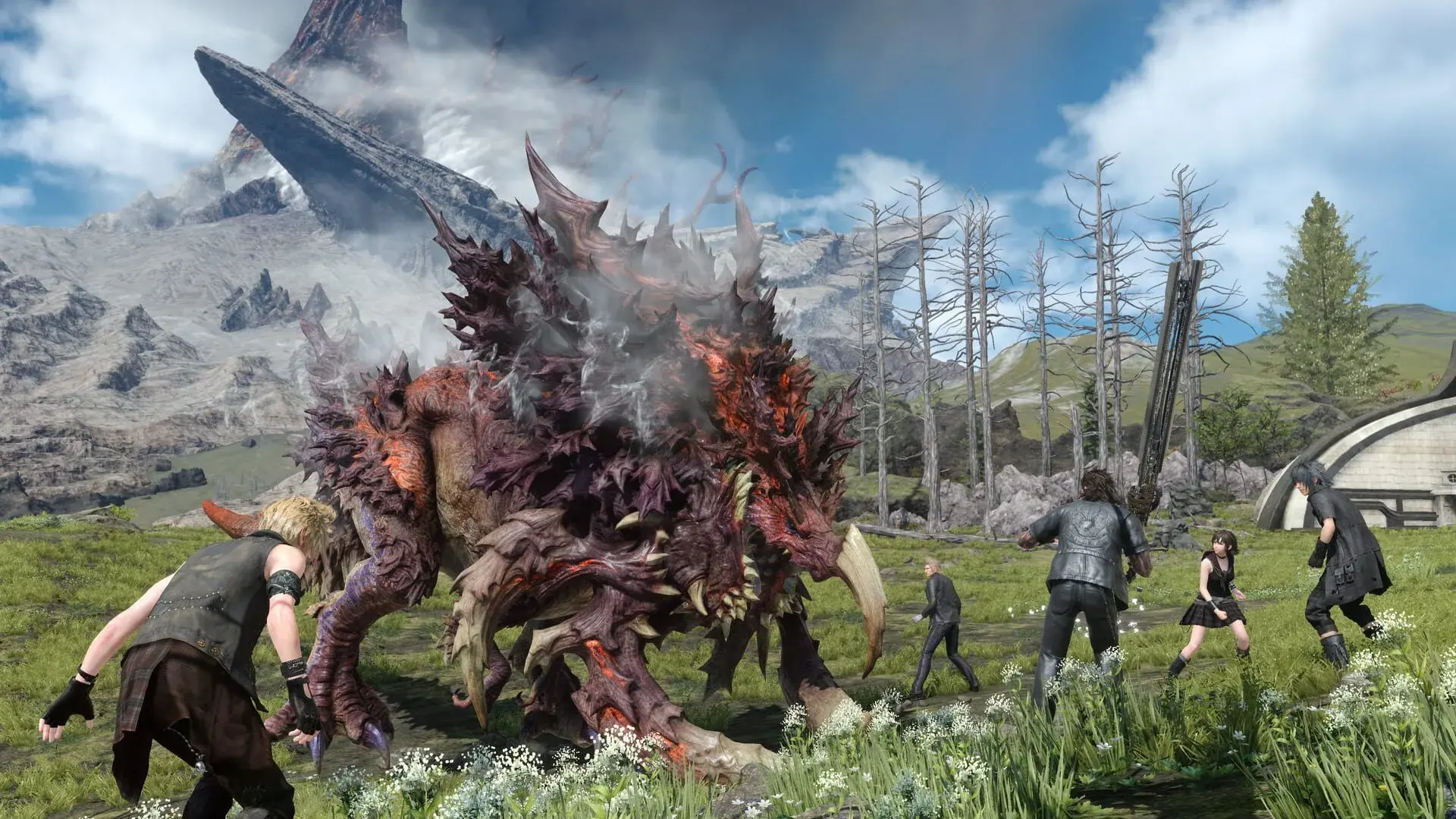 Final Fantasy XV - główny screenshot z gry