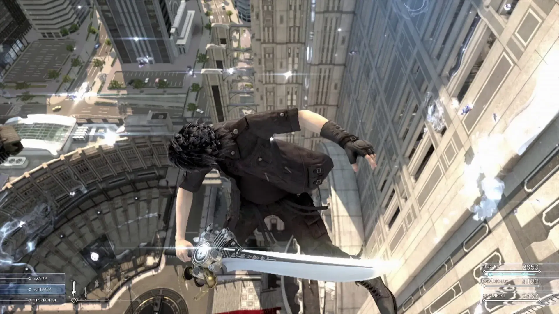 Final Fantasy XV - gameplay screenshot