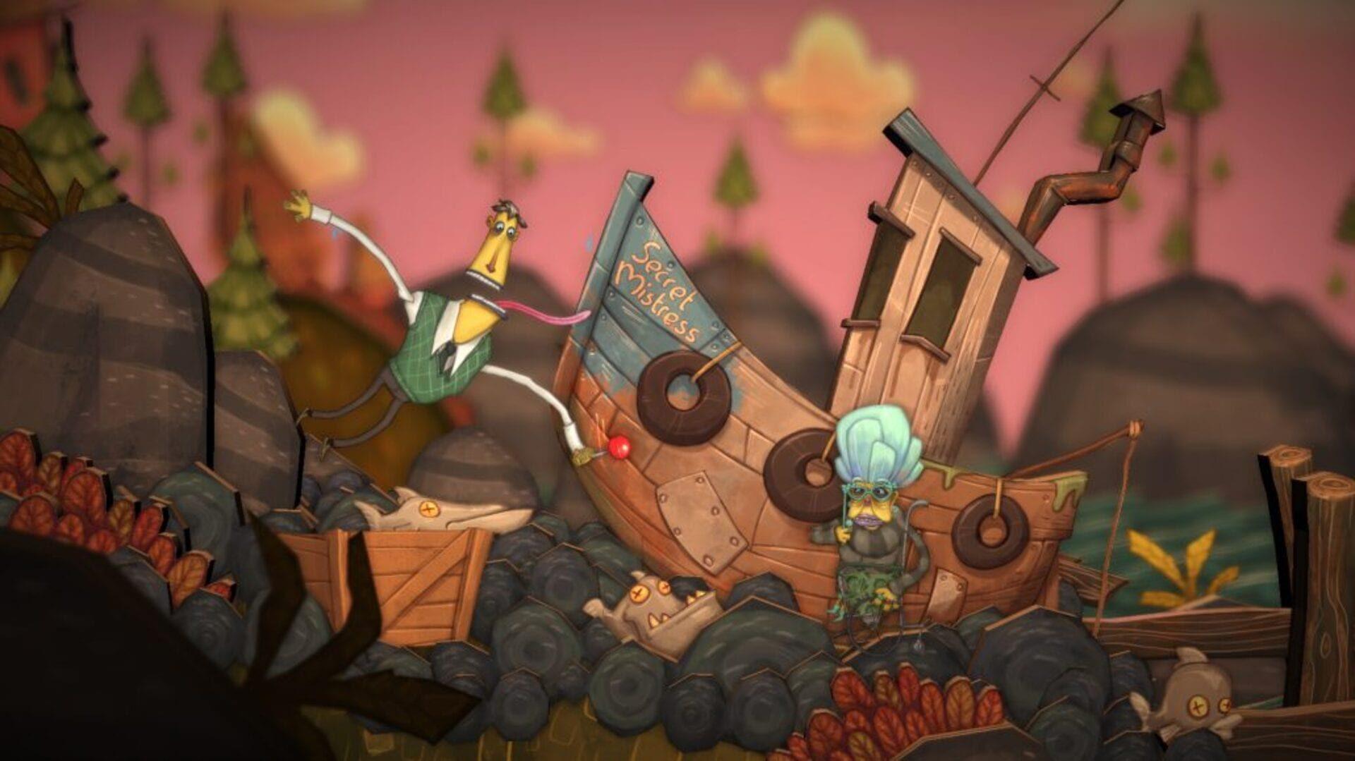 Flipping Death - główny screenshot z gry