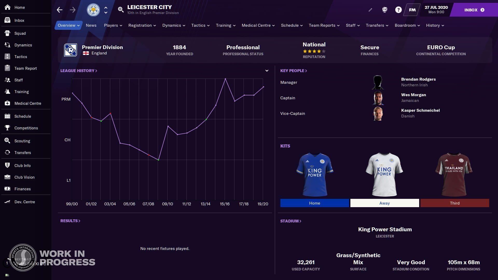 Football Manager 2021 - gameplay screenshot