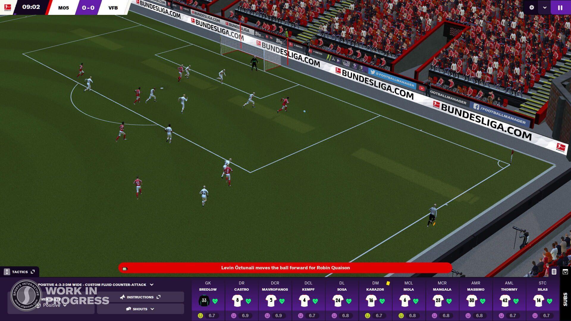 Football Manager 2021 - obrazek z gry