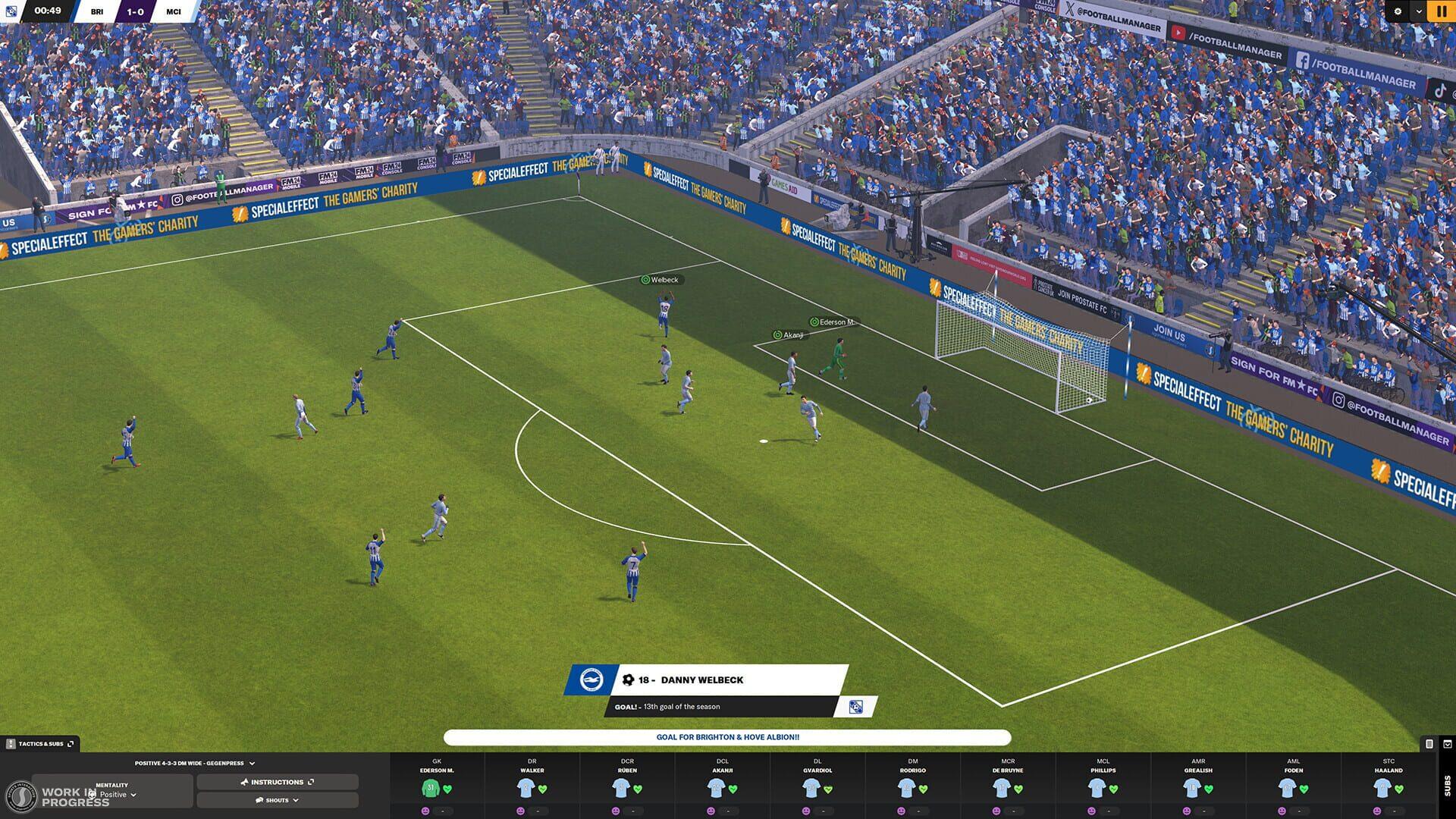 Football Manager 2024 - główny screenshot z gry