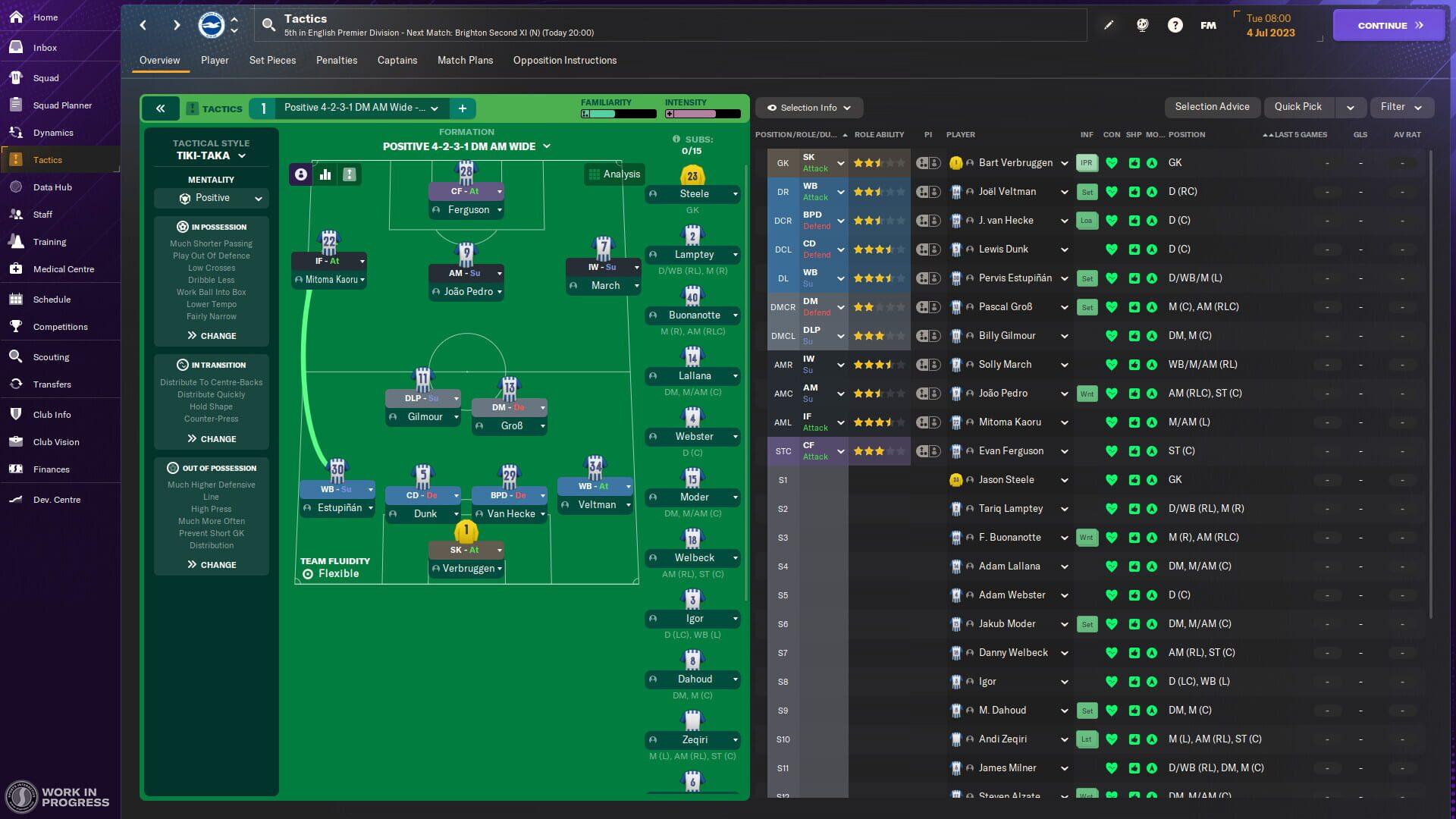 Football Manager 2024 - świat gry, lokacja