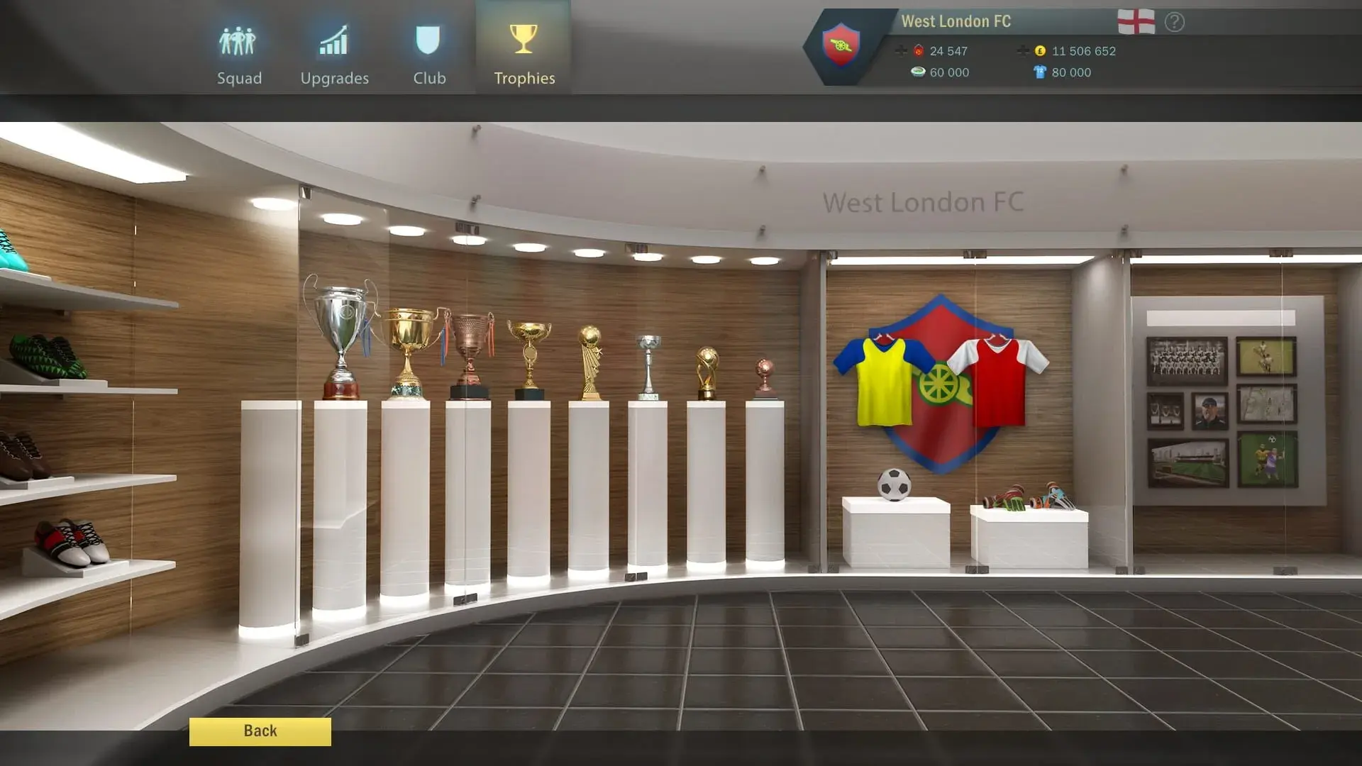 Football, Tactics & Glory (Switch) - świat gry, lokacja