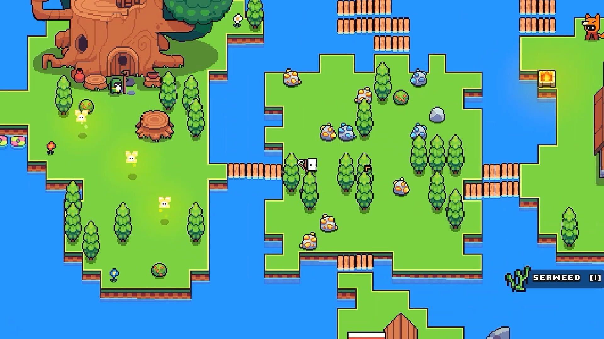 Forager - główny screenshot z gry