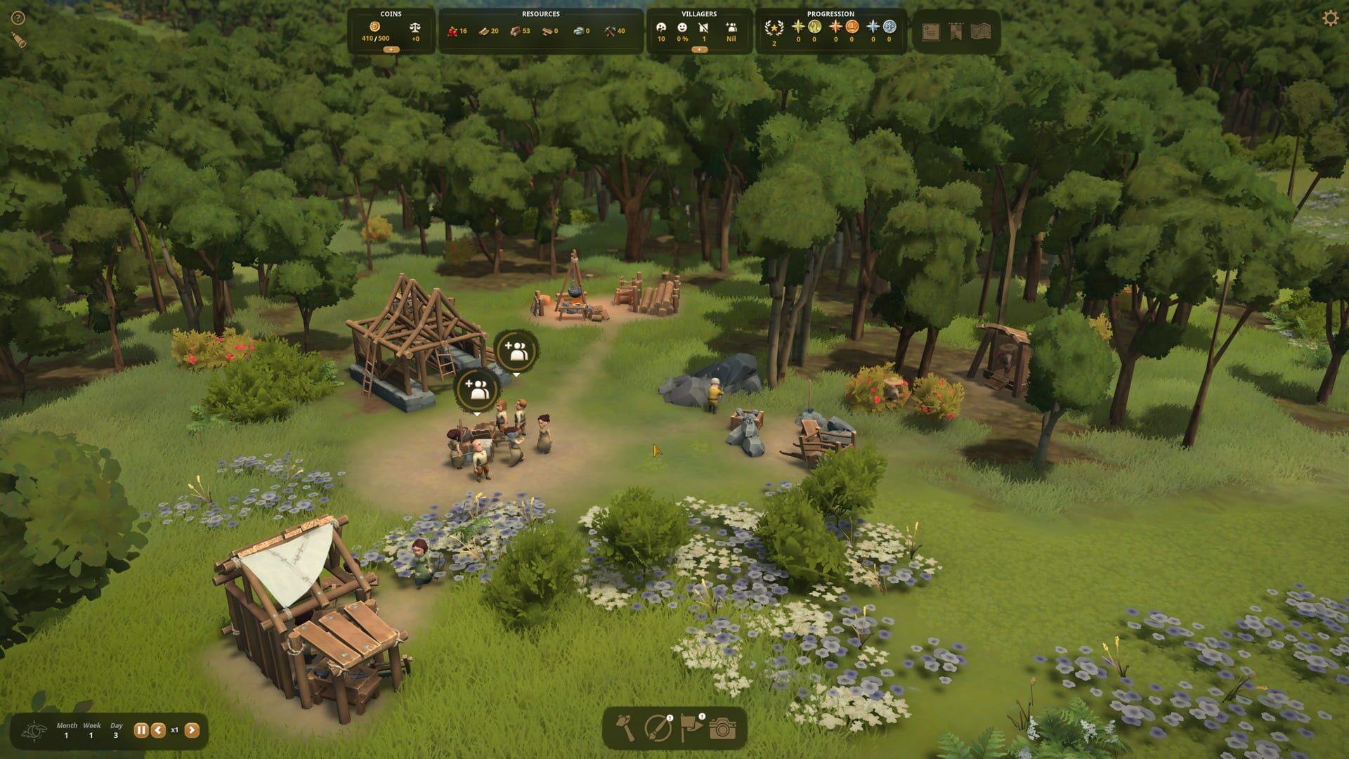 Foundation - główny screenshot z gry