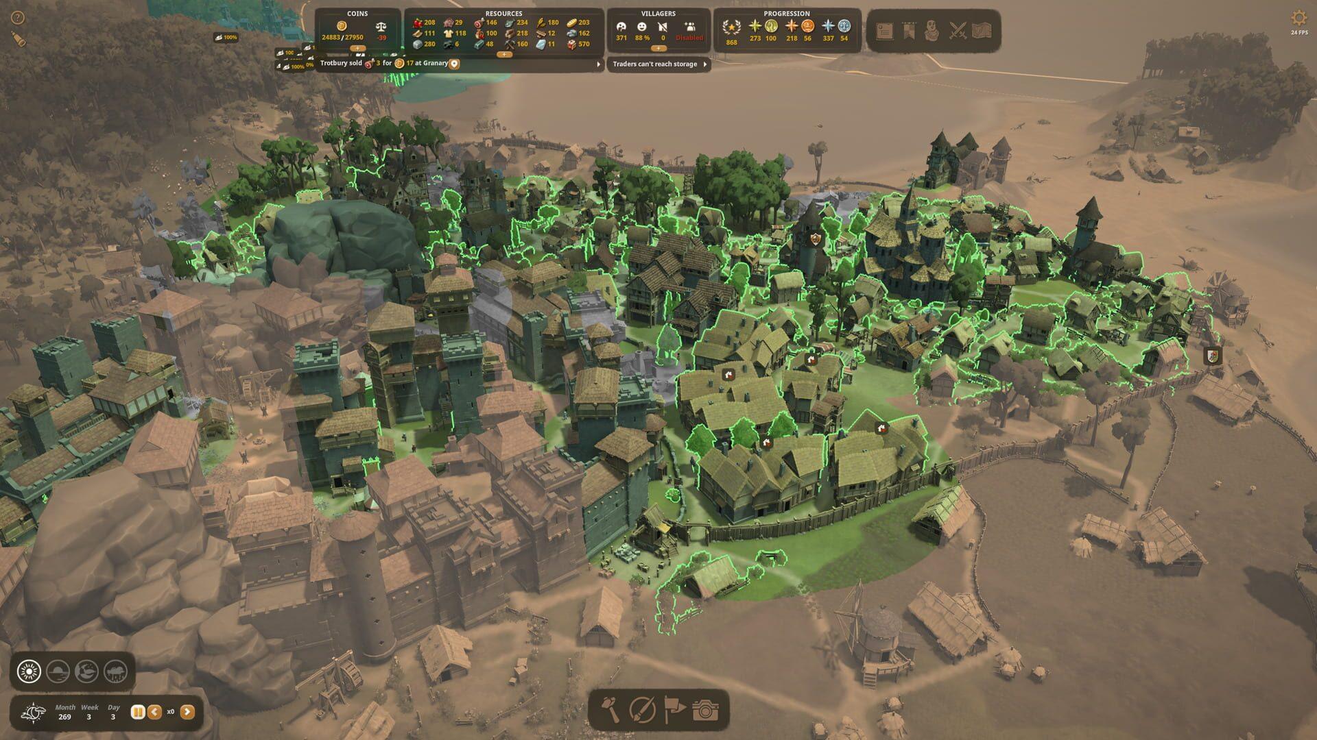 Foundation - gameplay screenshot