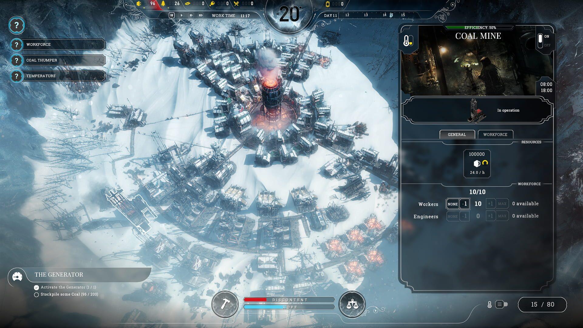 Frostpunk - świat gry, lokacja