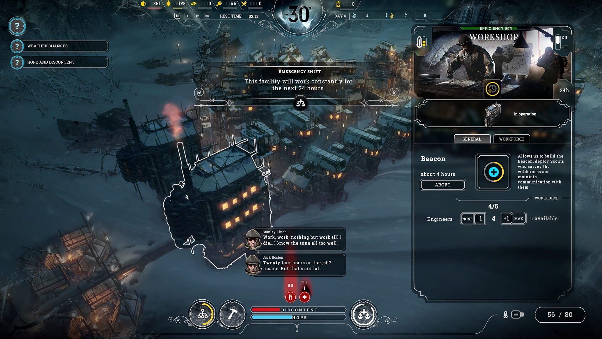 Frostpunk - screenshot wysokiej jakości