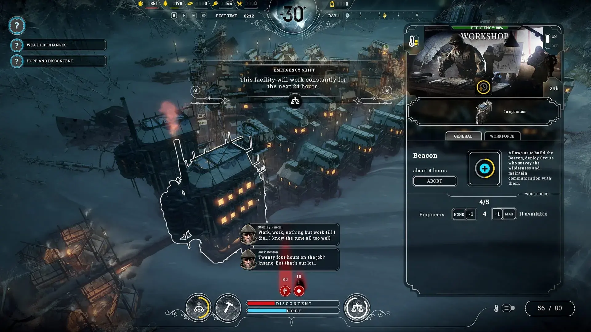 Frostpunk (Xbox Series & PC) - akcja w grze