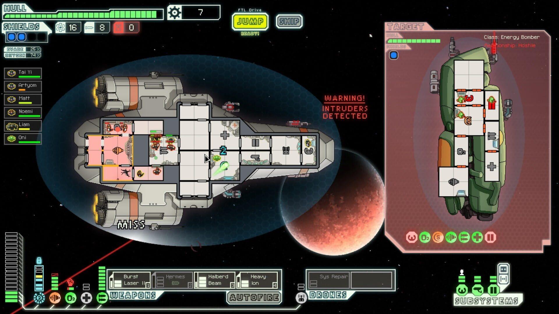 FTL: Faster Than Light - główny screenshot z gry