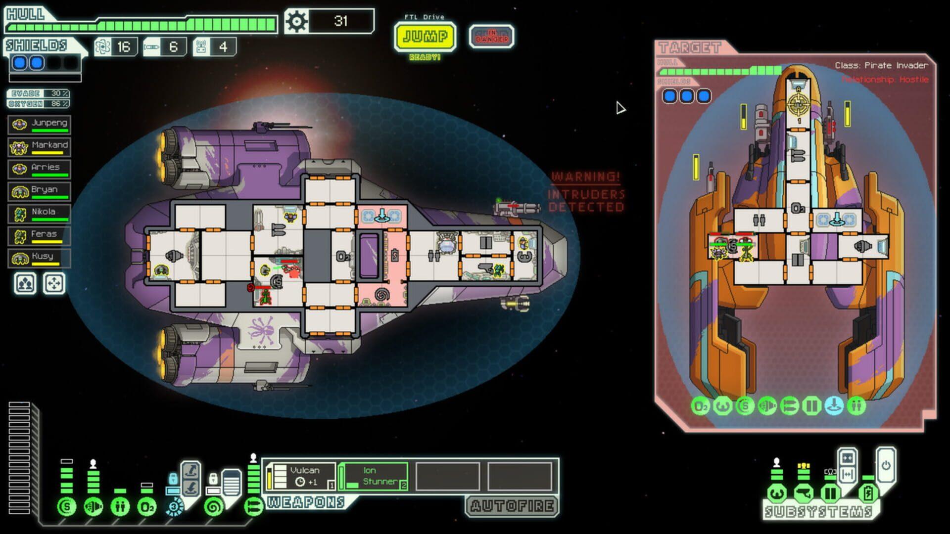 FTL: Faster Than Light - akcja w grze