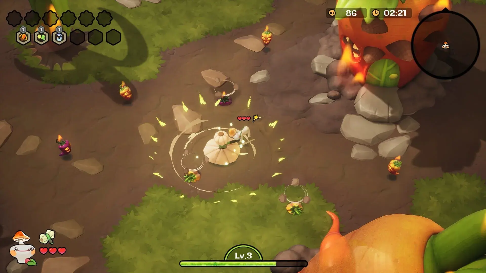 Funguys Swarm - screenshot wysokiej jakości