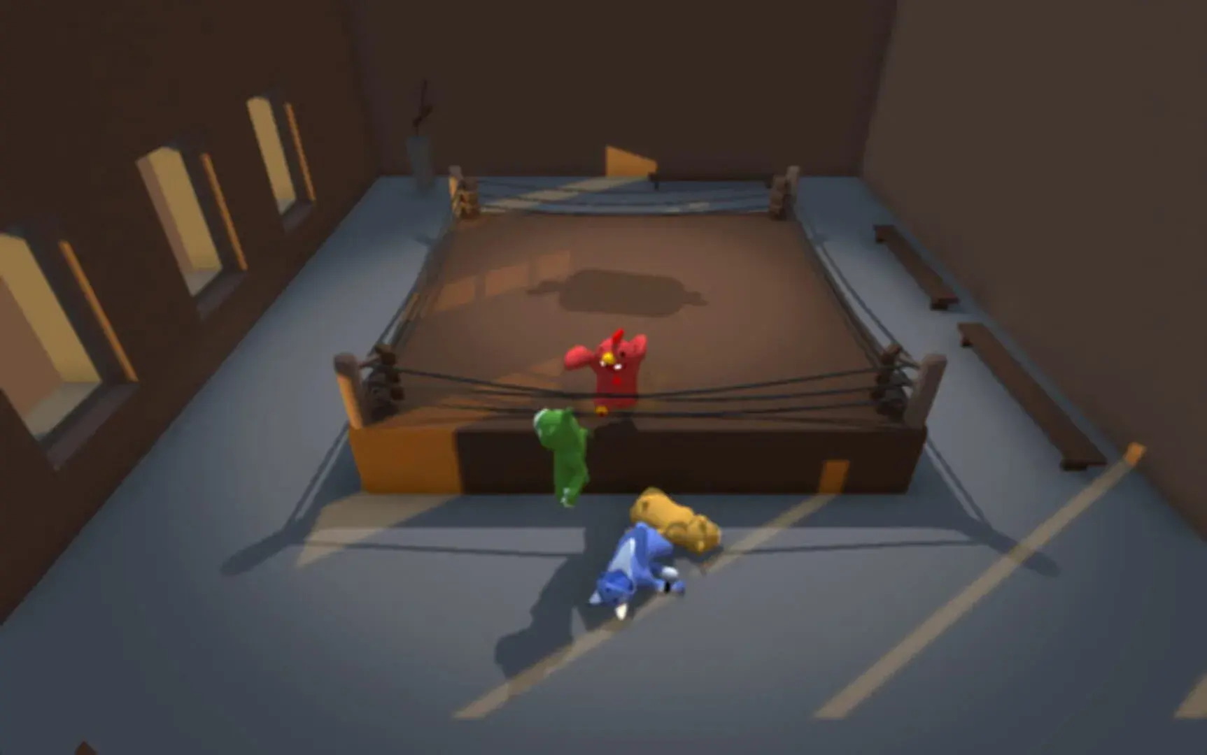Gang Beasts (Xbox Series & PC) - świat gry, lokacja