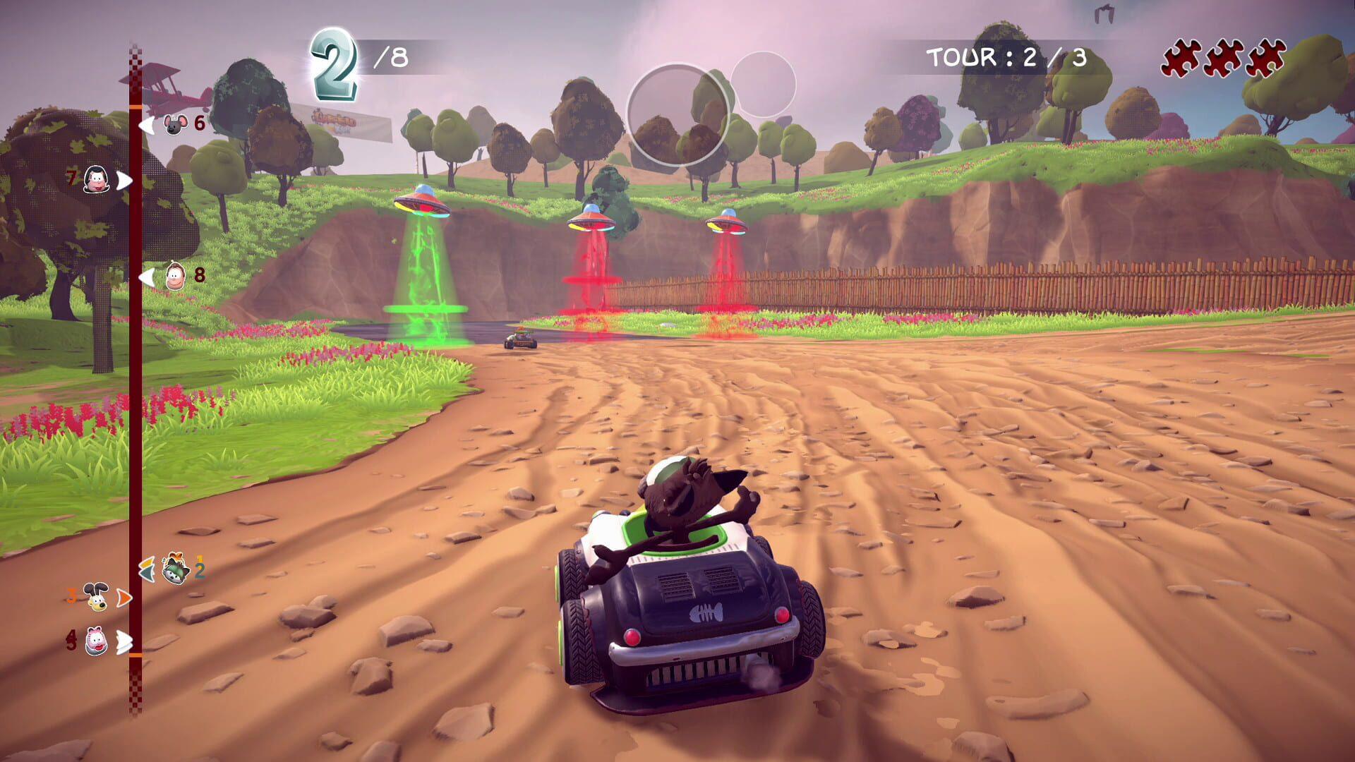 Garfield Kart: Furious Racing - obrazek z gry