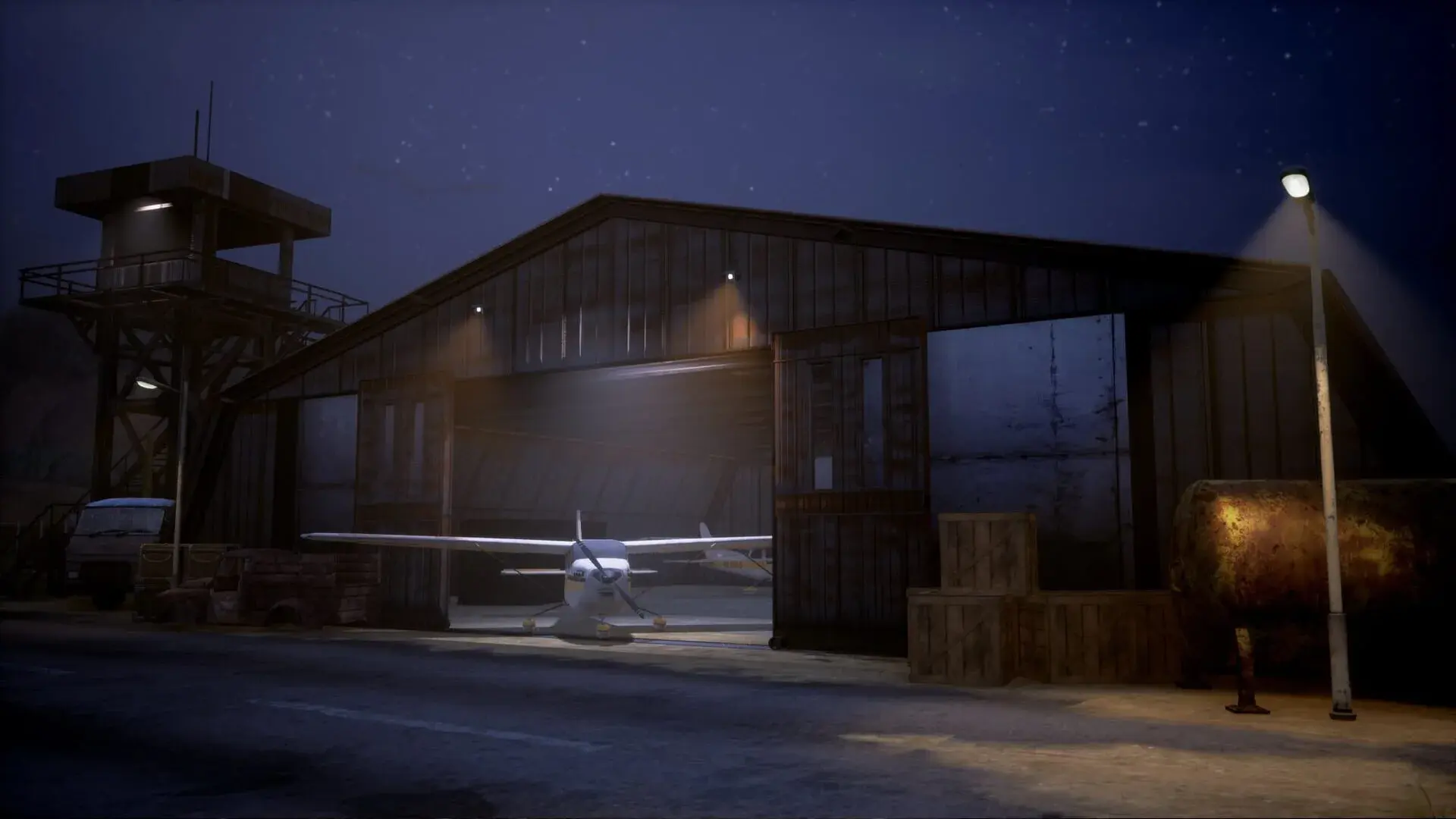 Gas Station Simulator: Air Strip - świat gry, lokacja