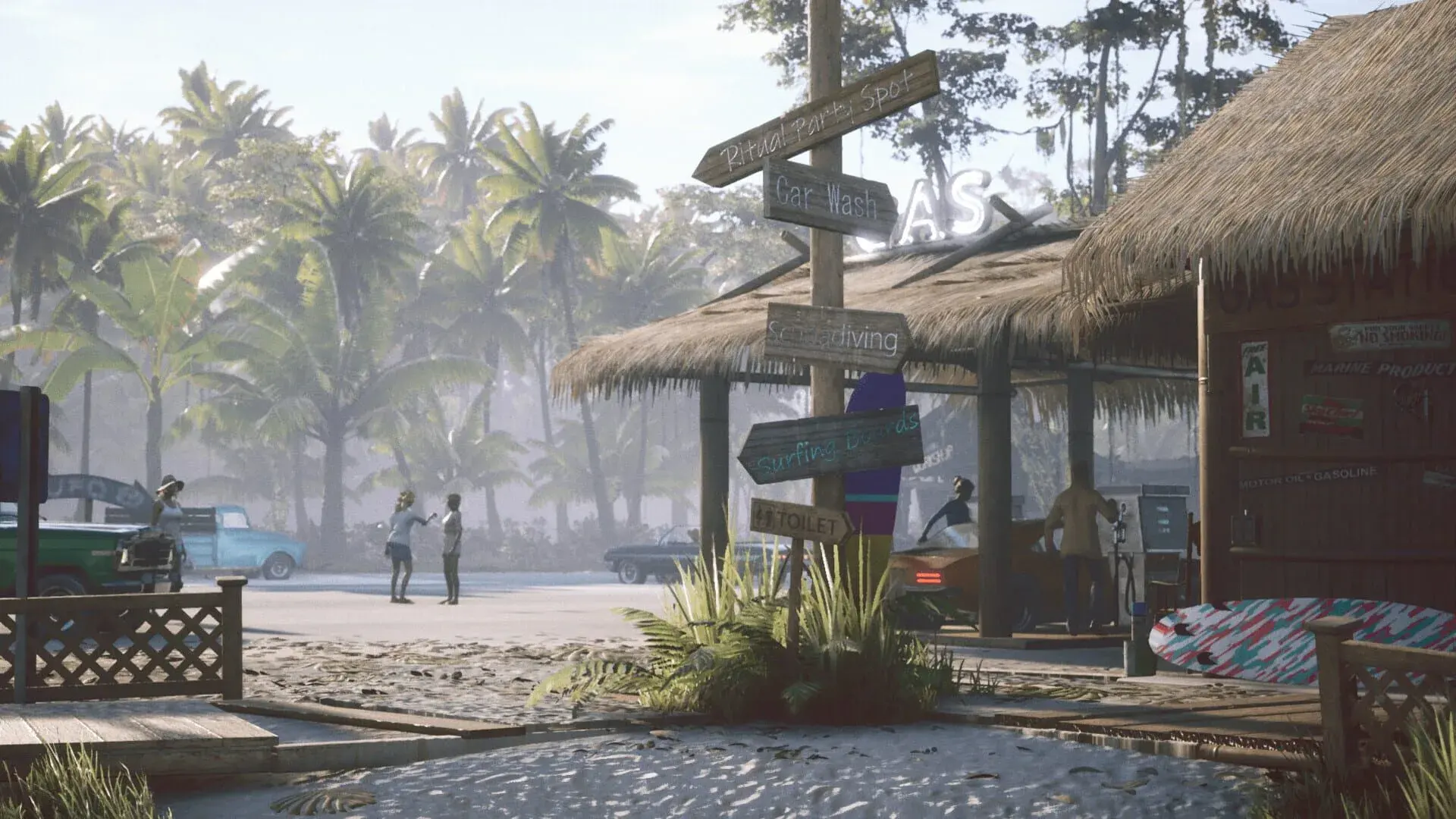 Gas Station Simulator: Tidal Wave DLC - akcja w grze