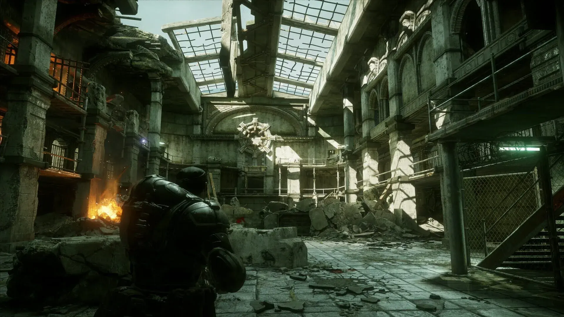 Gears of War: Reloaded - świat gry, lokacja