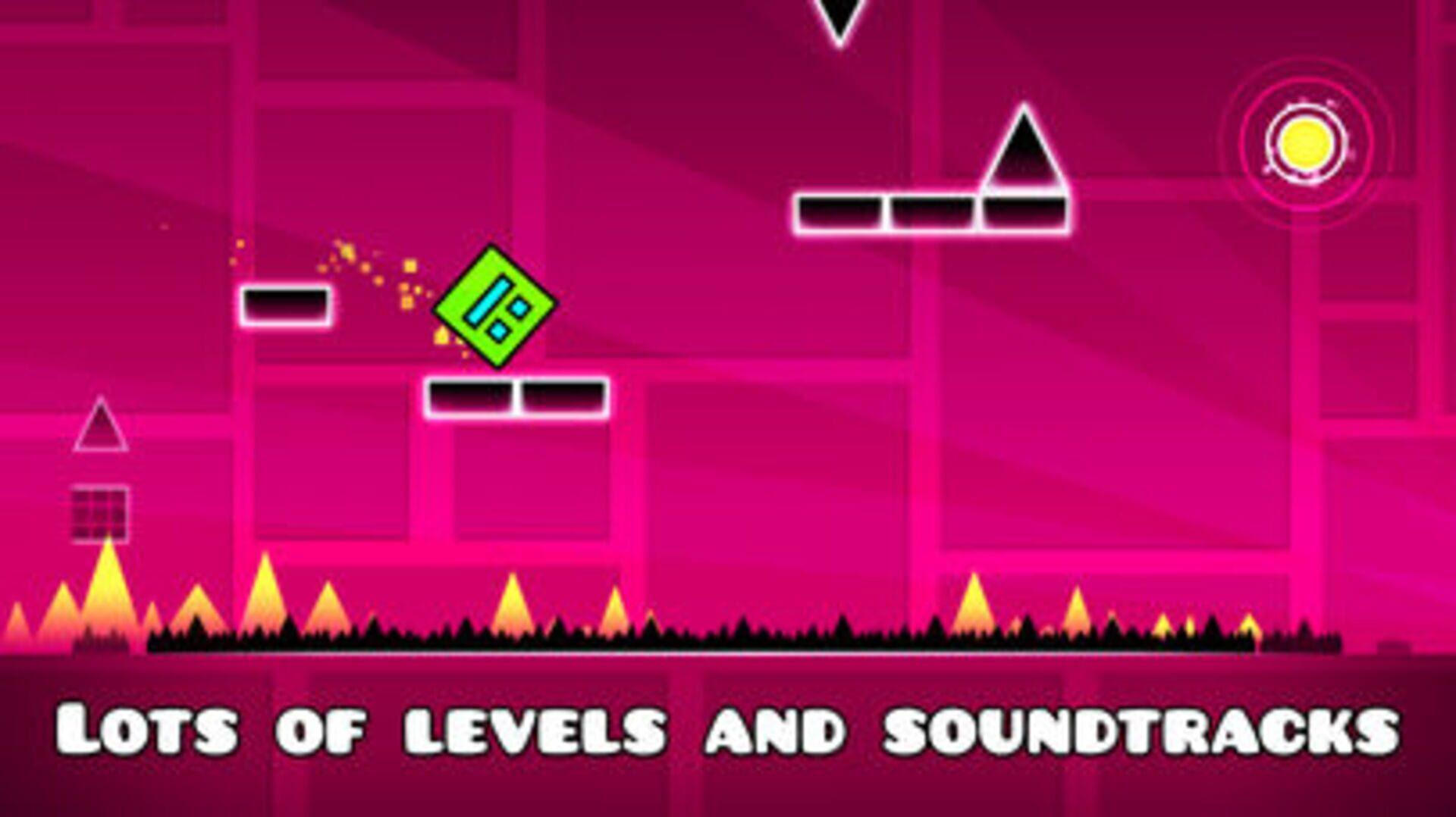 Geometry Dash - główny screenshot z gry